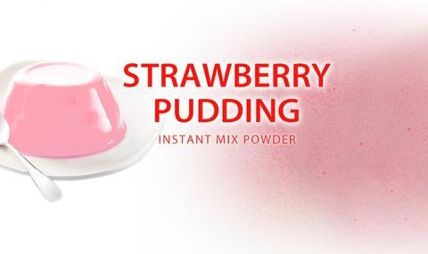 Pudding vị dâu tây của Mau Lin thơm ngon hấp dẫn