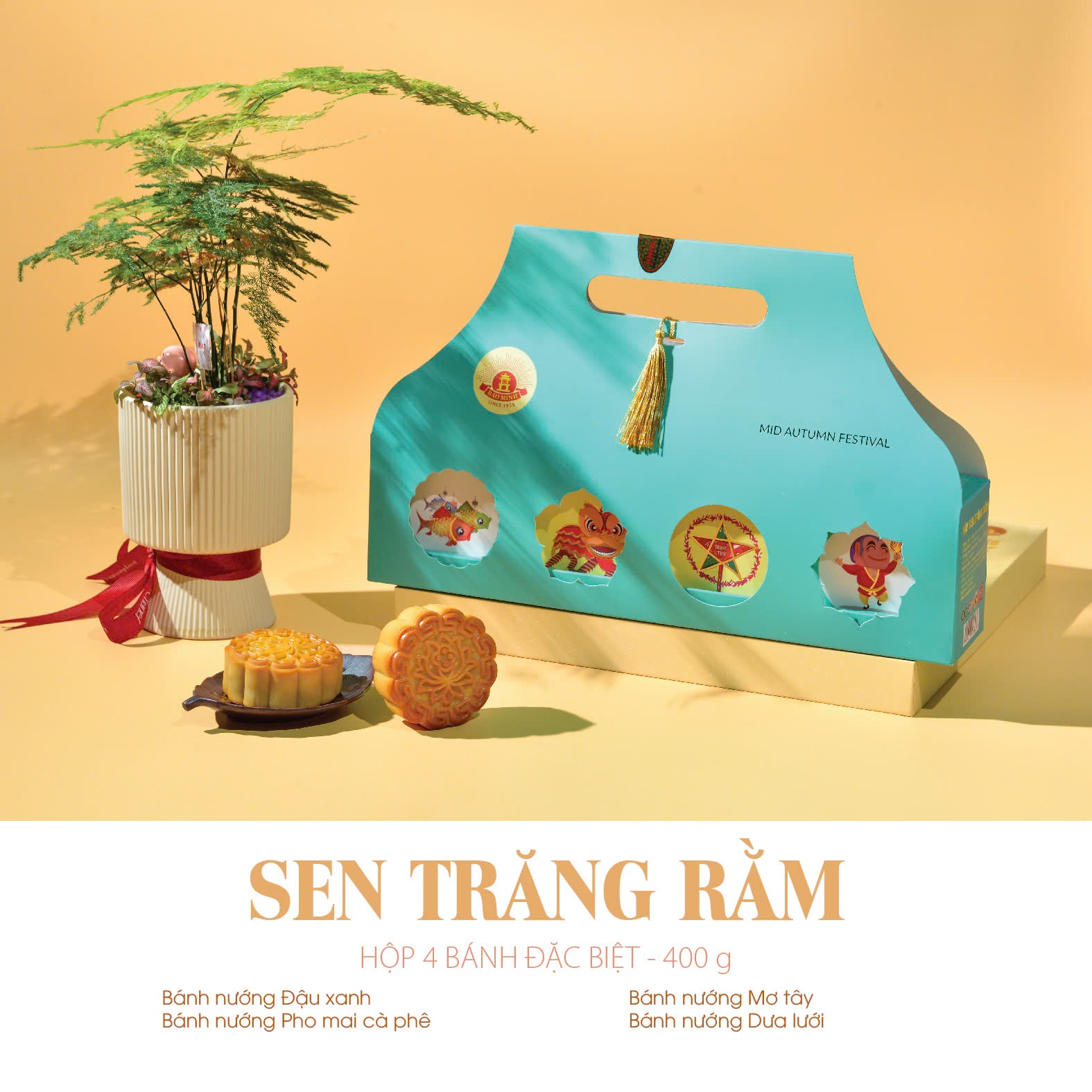 Hộp Sen Trăng rằm 400g