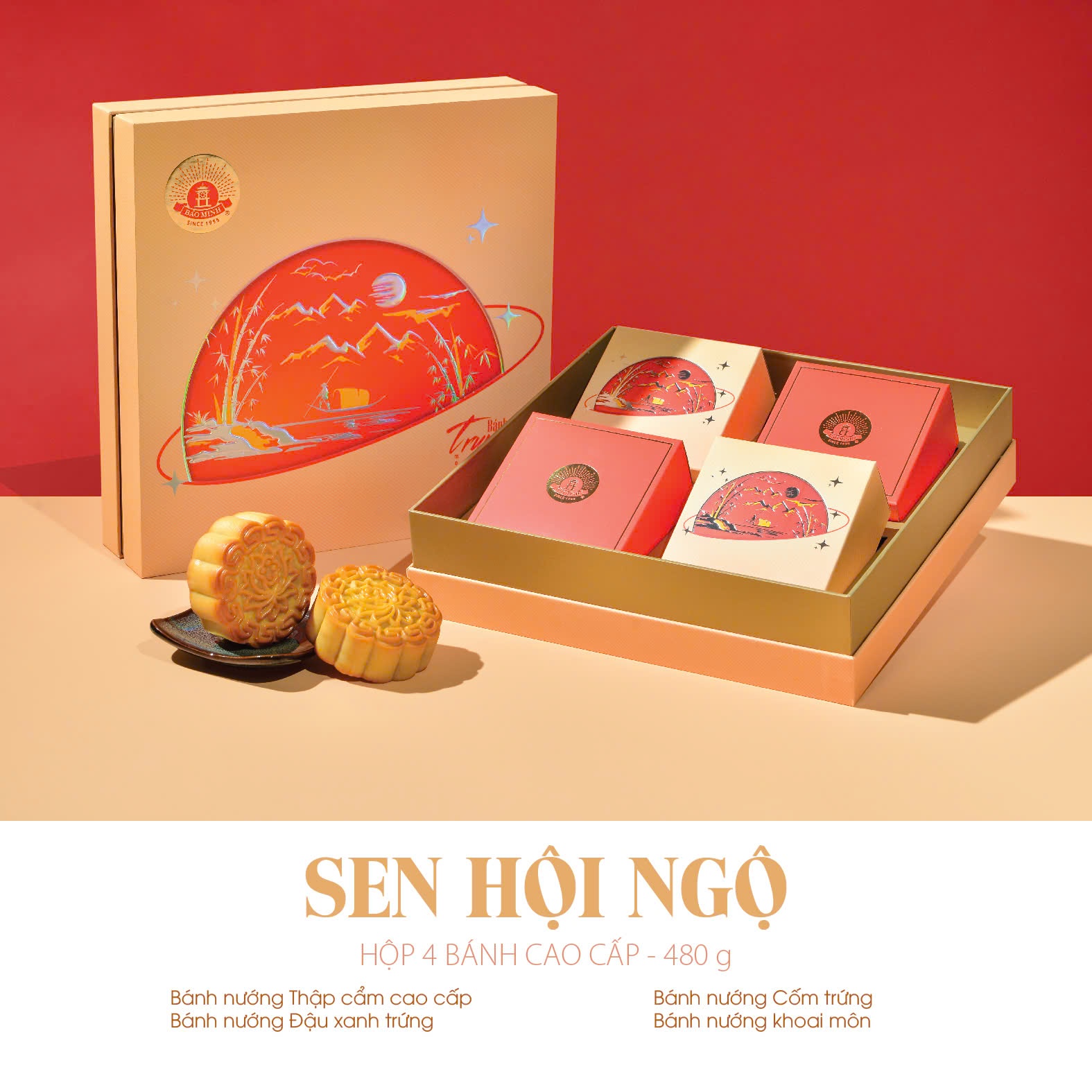 Hộp Sen Hội Ngộ 480g