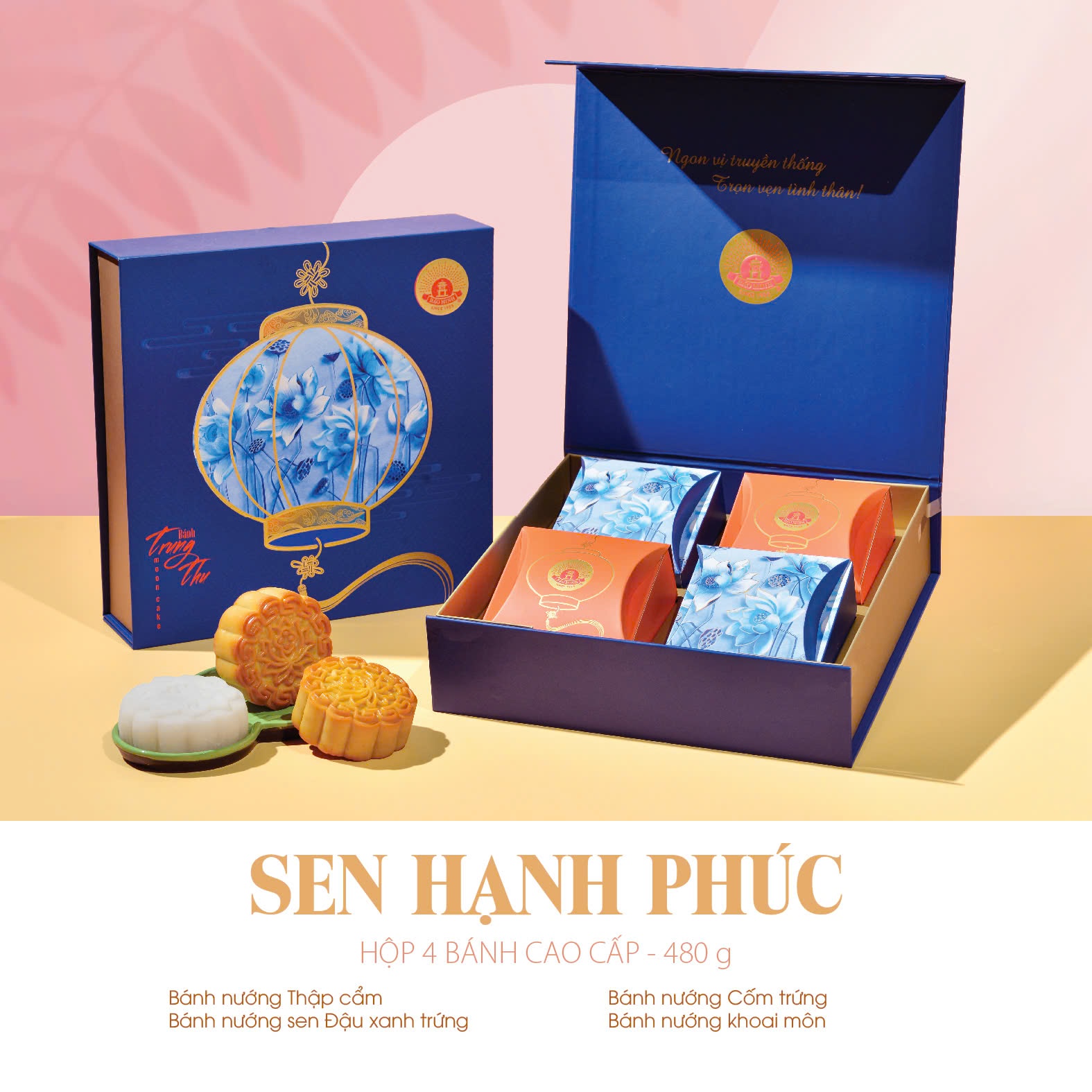 Hộp Sen Hạnh Phúc 480g