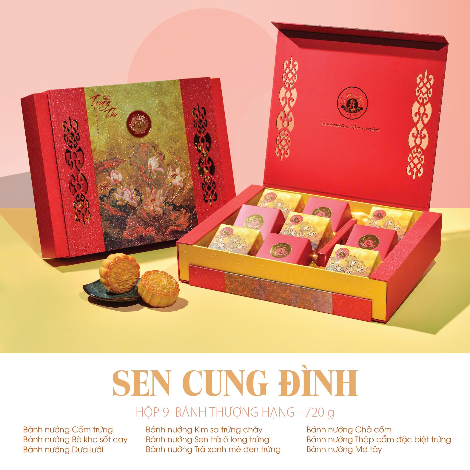 Hộp Sen Cung Đình 720g