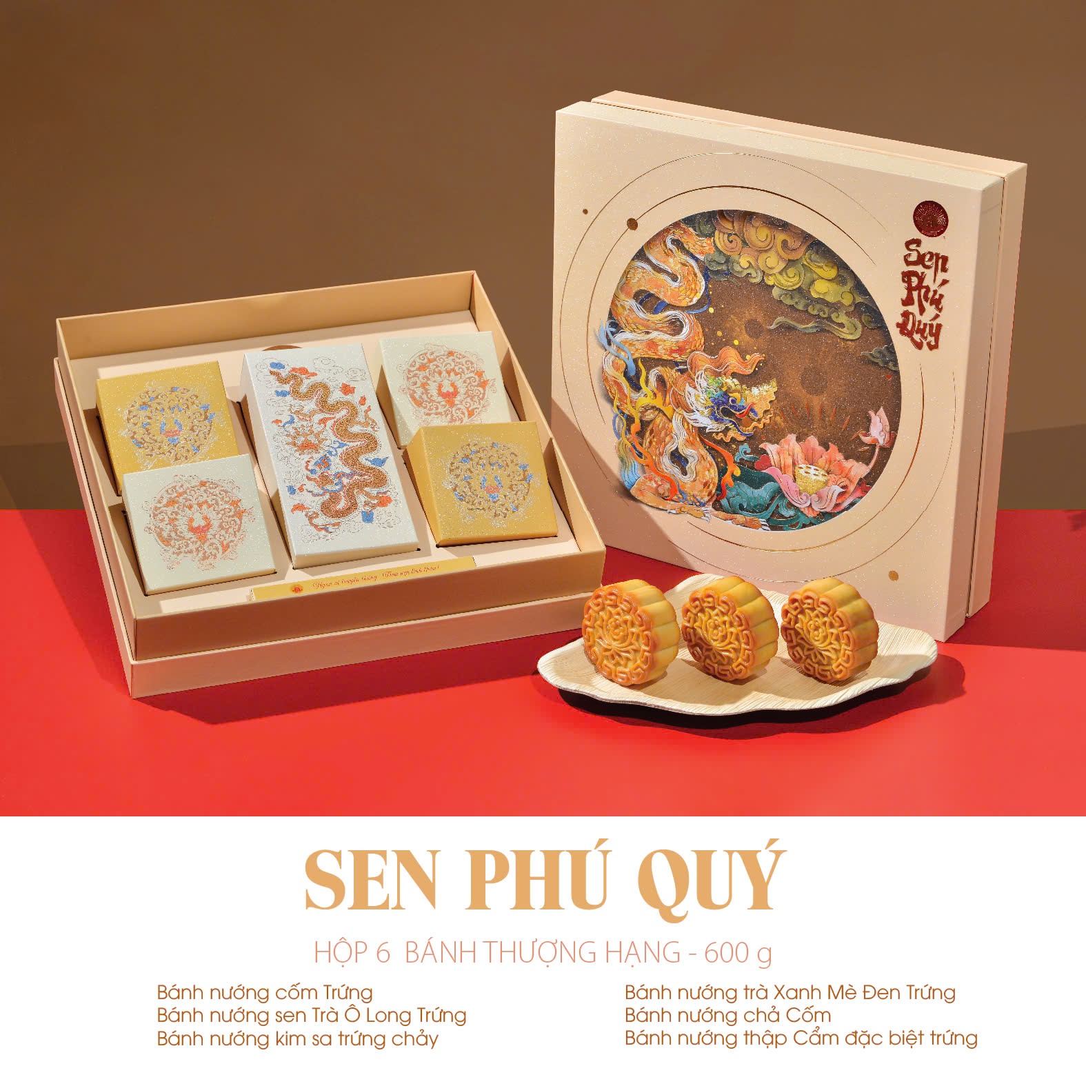 Hộp Sen Phú Quý 600g