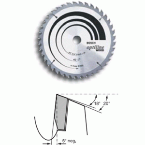 Đĩa cưa gỗ cho máy cố định 305 x 100 răng Bosch 2608640923