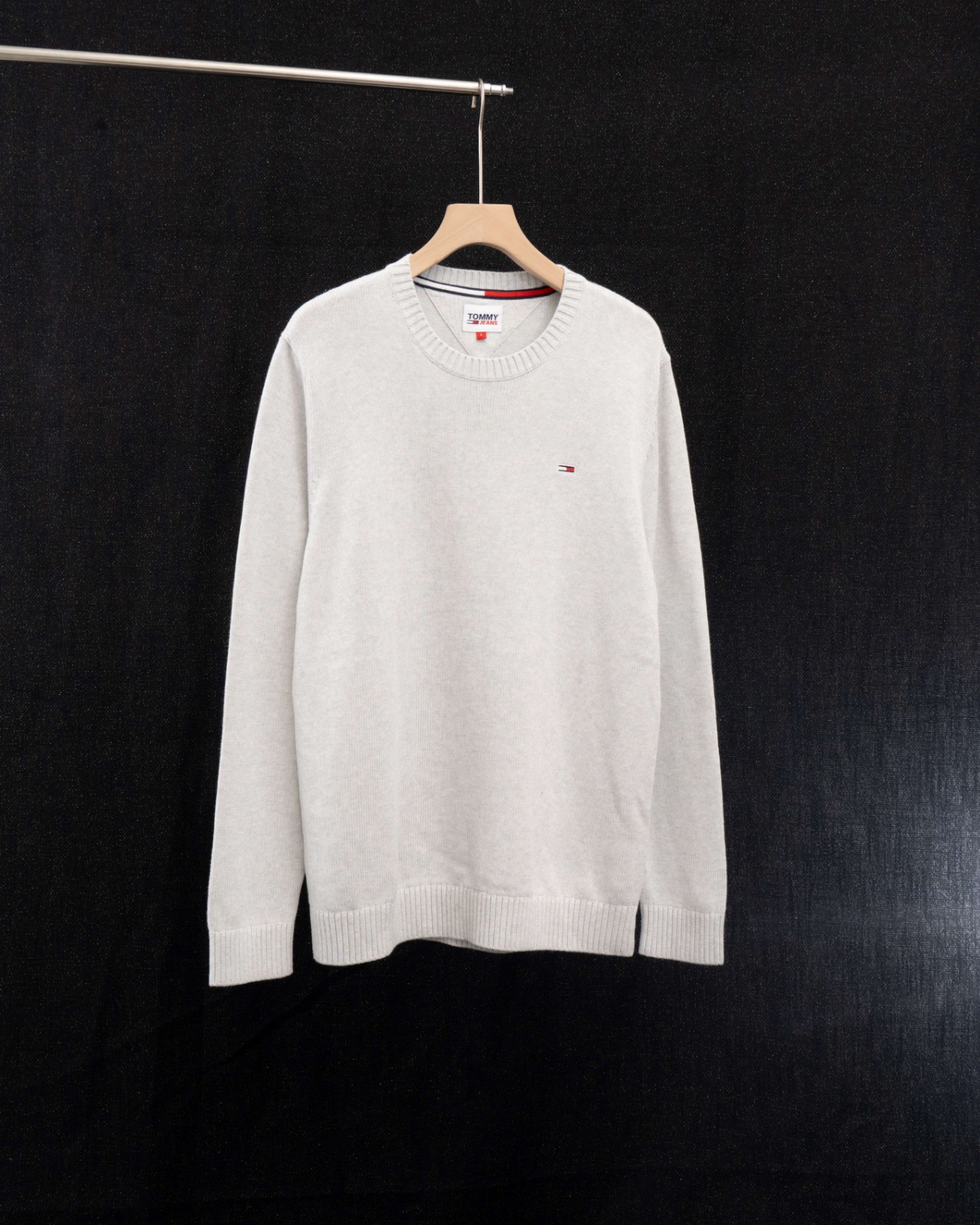T.OMM.Y JEANS KNIT SWEATER SMALLLOGO