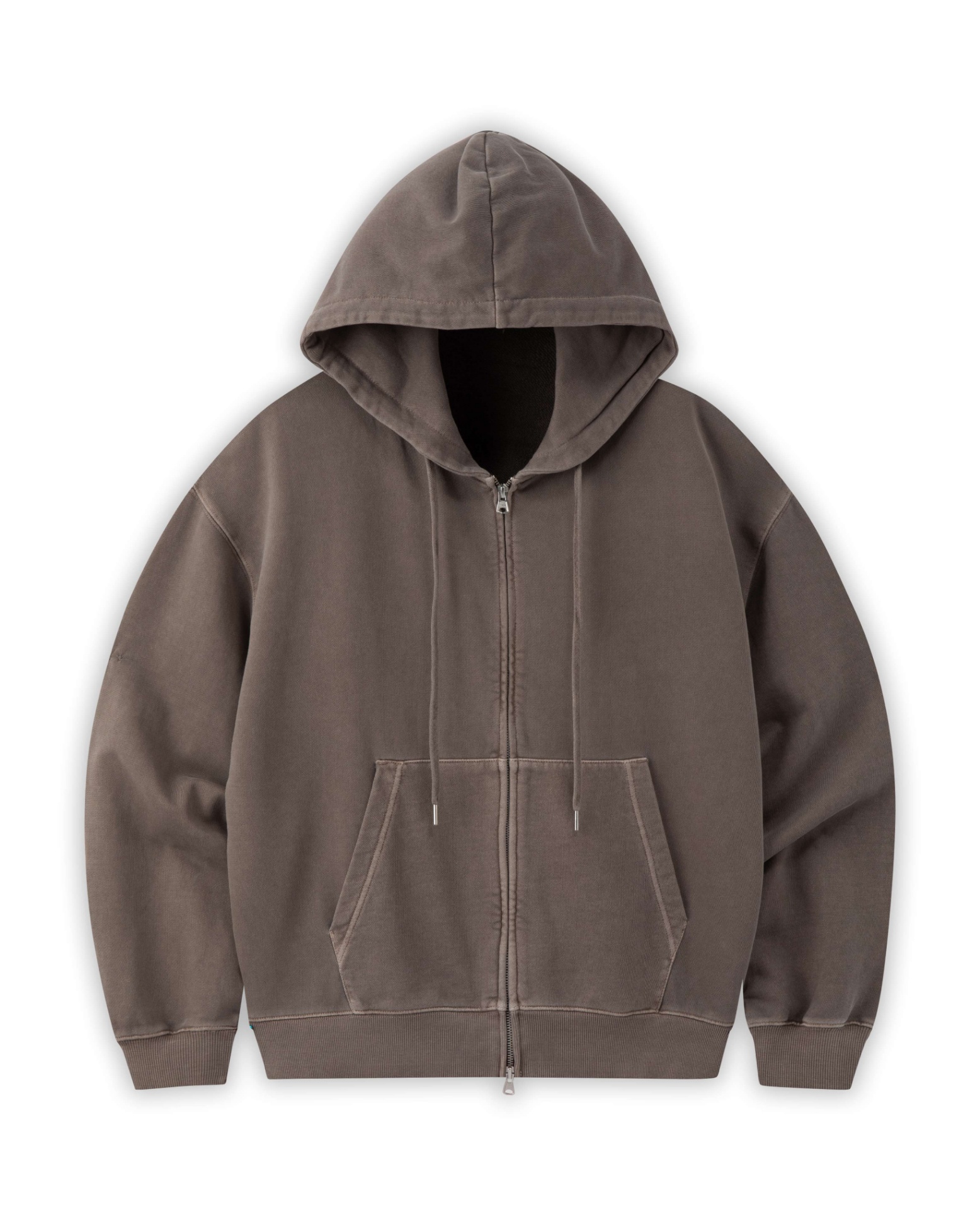 M.USINSA WASHED HOODIE ZIP