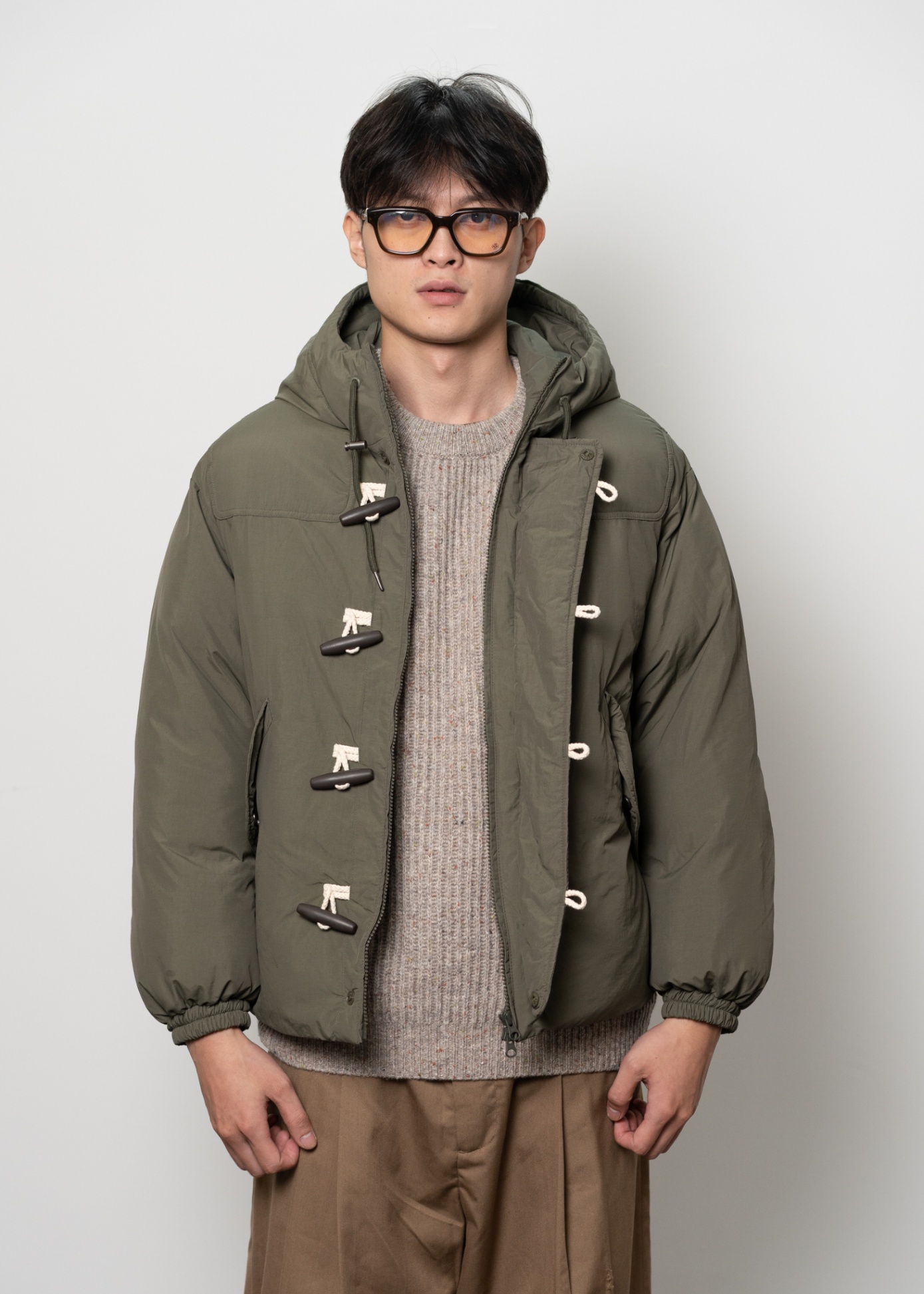 CODEGRAPH.Y DUFFEL HOOD PADDING JACKET