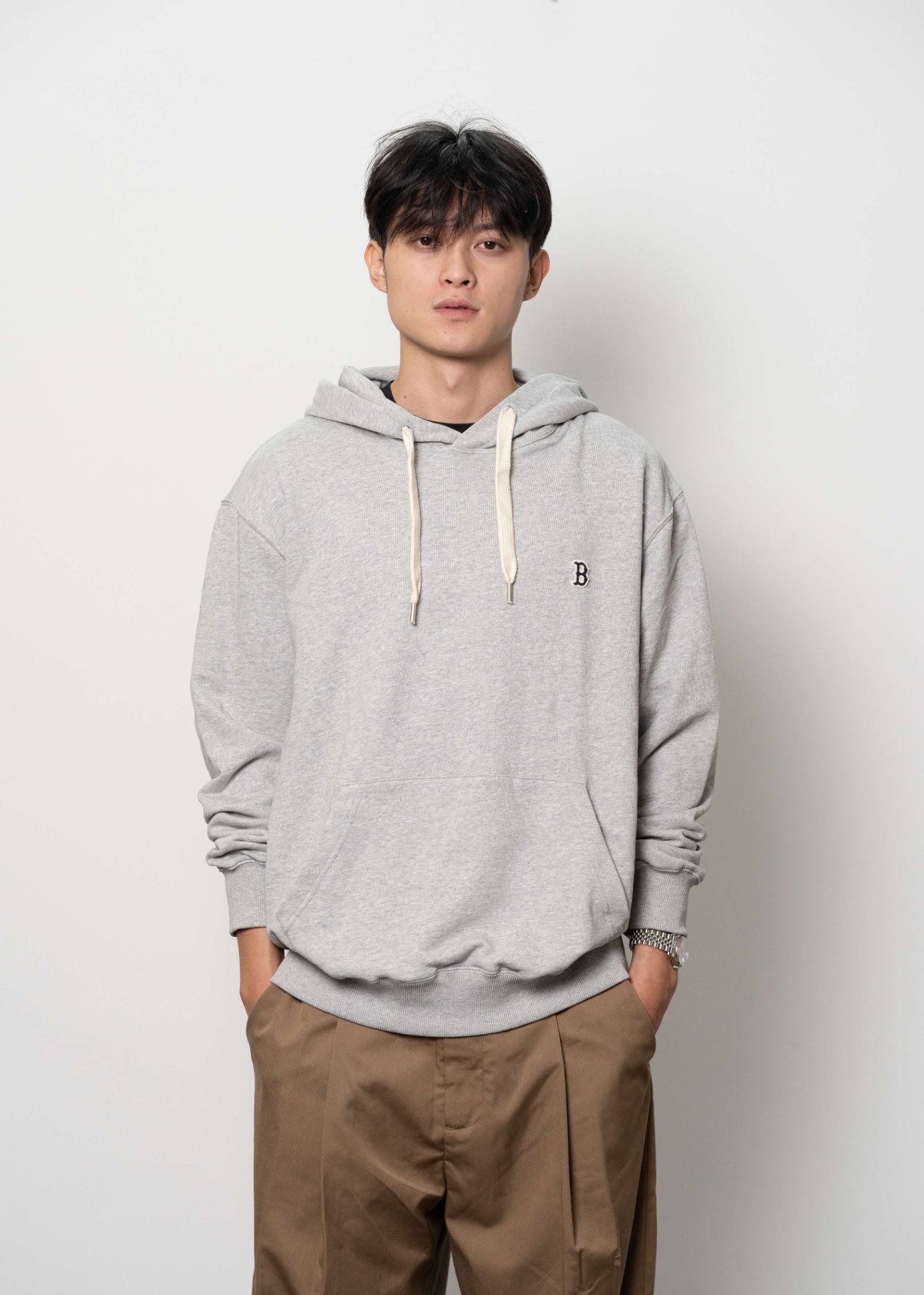 ML.B HOODIE BASIC SMALL LOGO