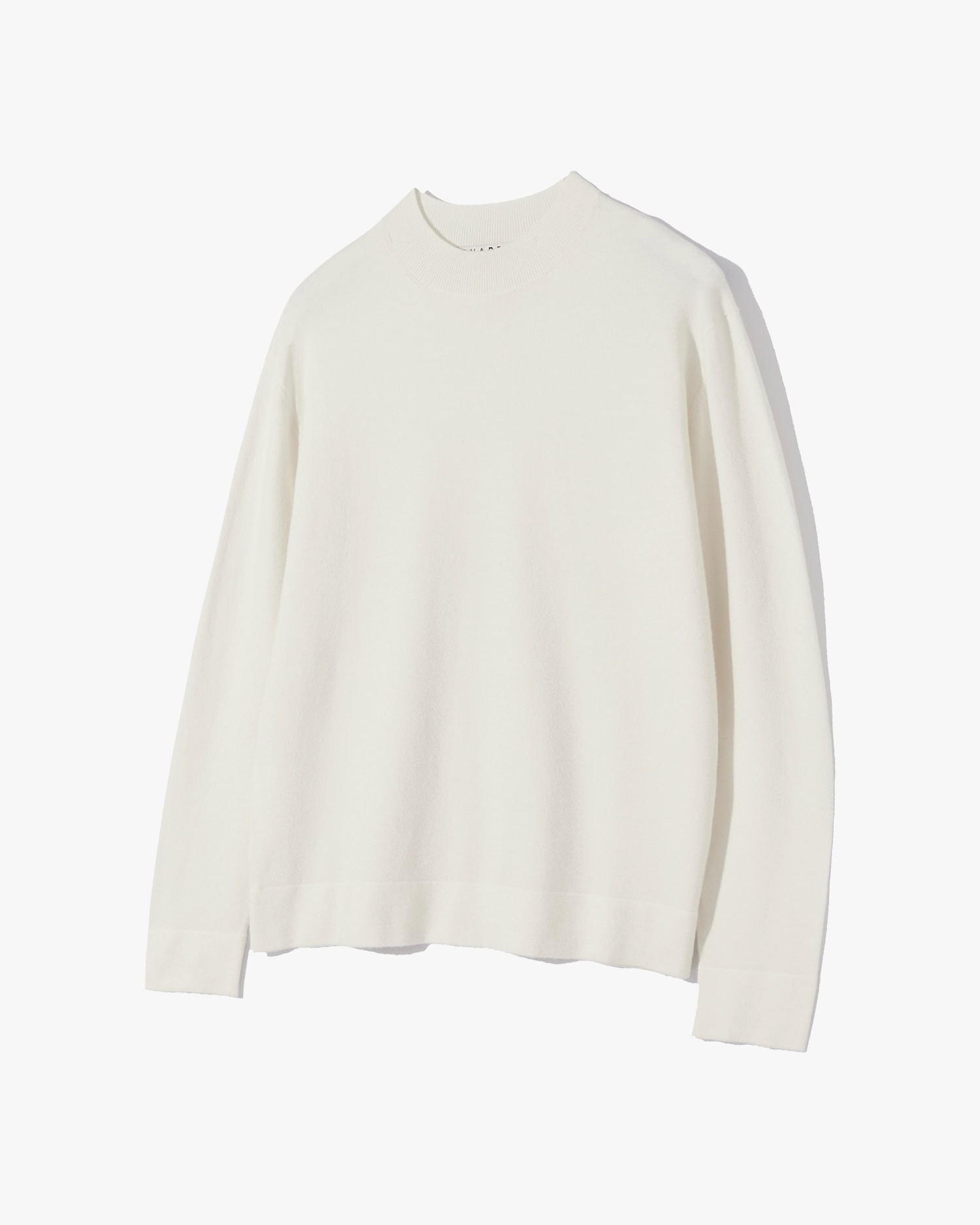 SUARE HIGH NECK KNIT SWEATER