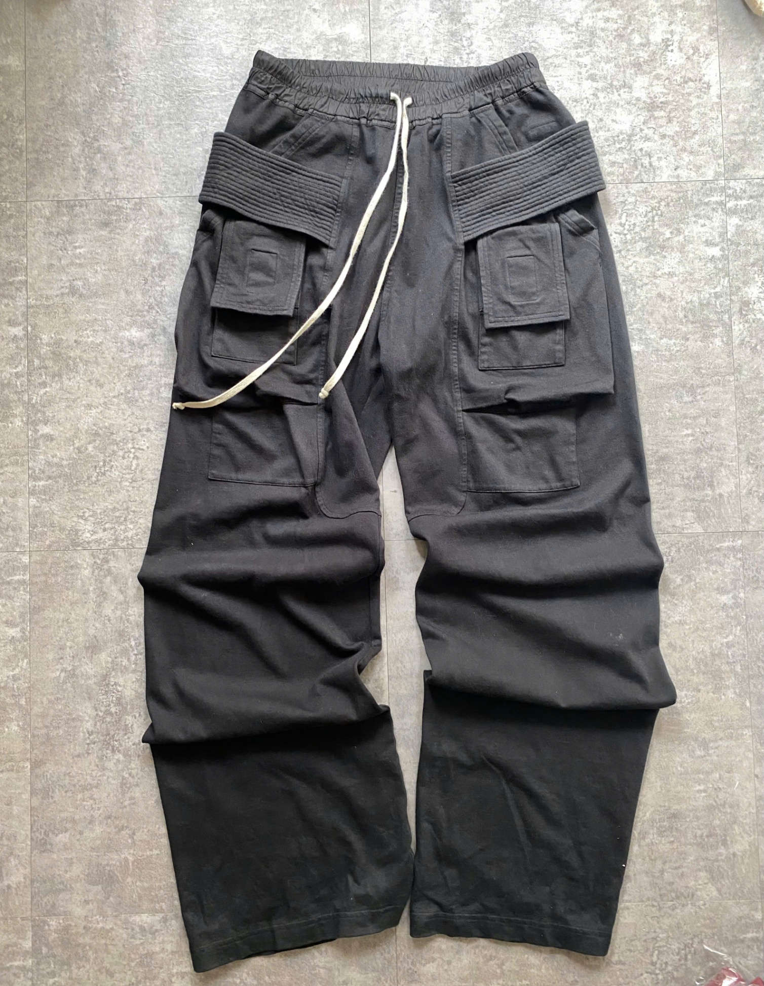 Rick Owens x Drkshdw Creatch Cargo Wide Leg