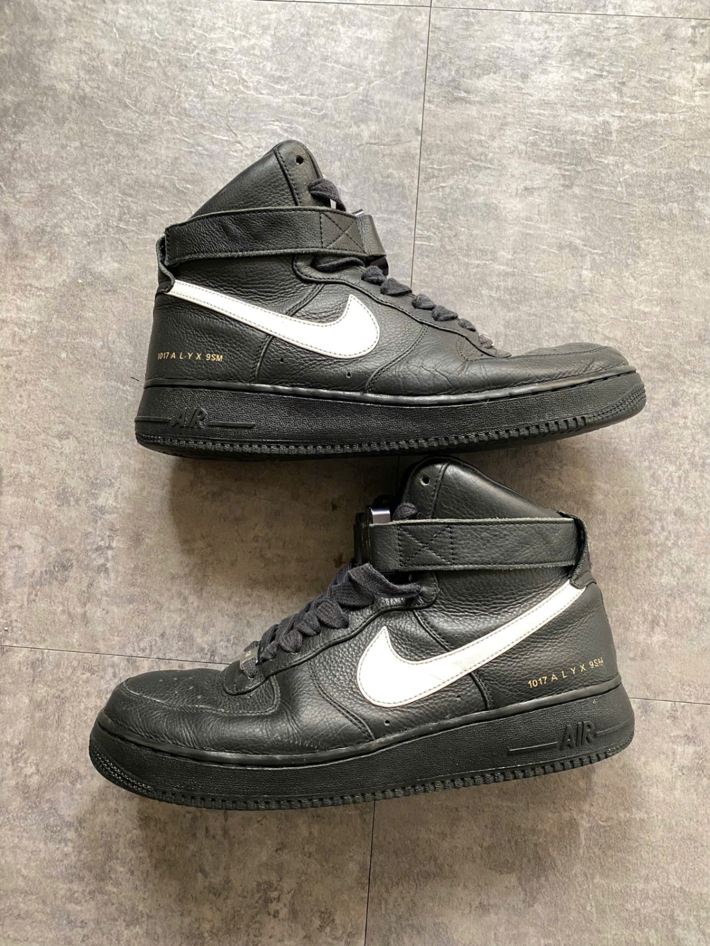 Nike 1017 ALYX 9SM x Air Force 1 High 'Black White'