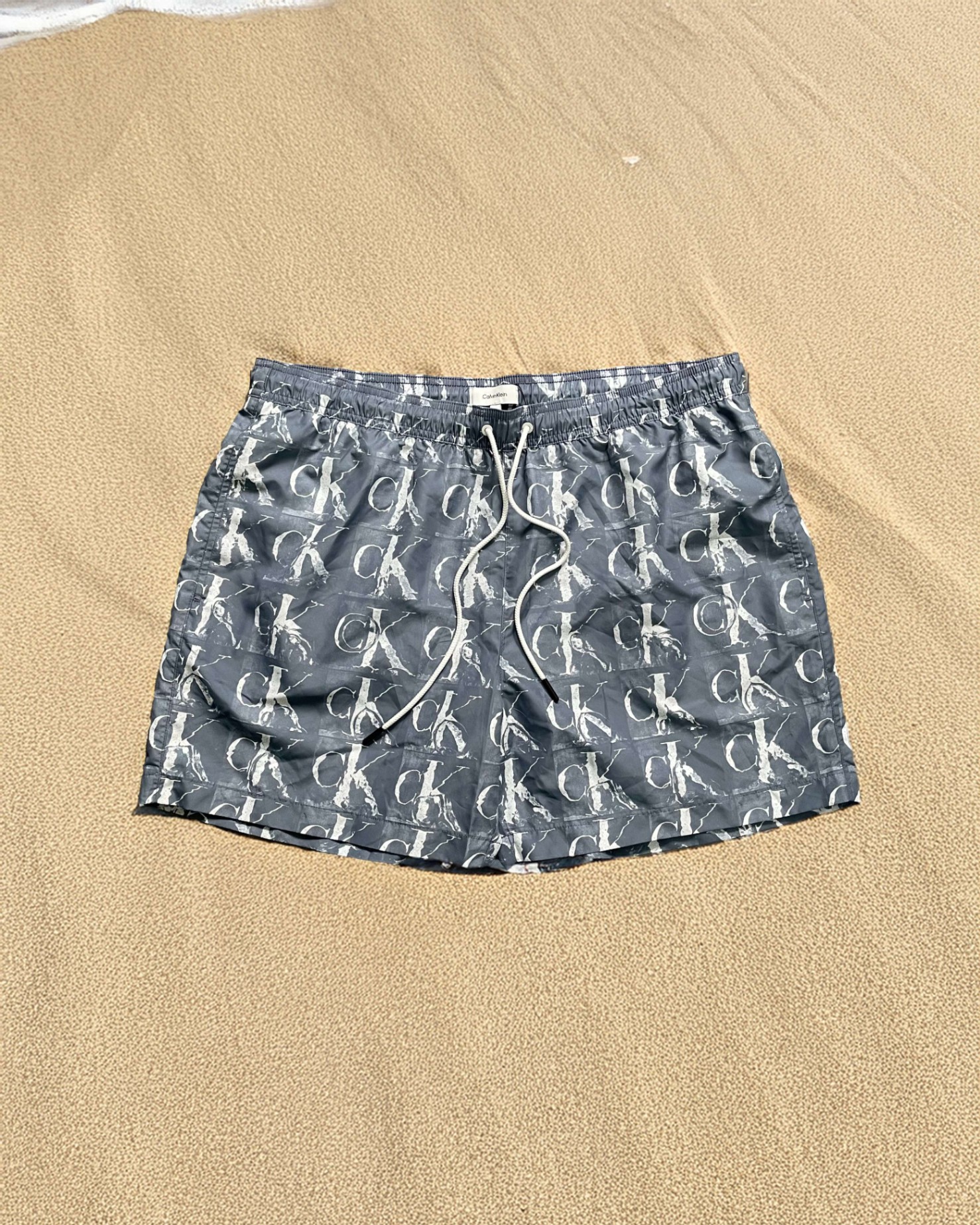 CALV.IN KLEI.N MONOGRAM CK SWIMMING TRUNKS