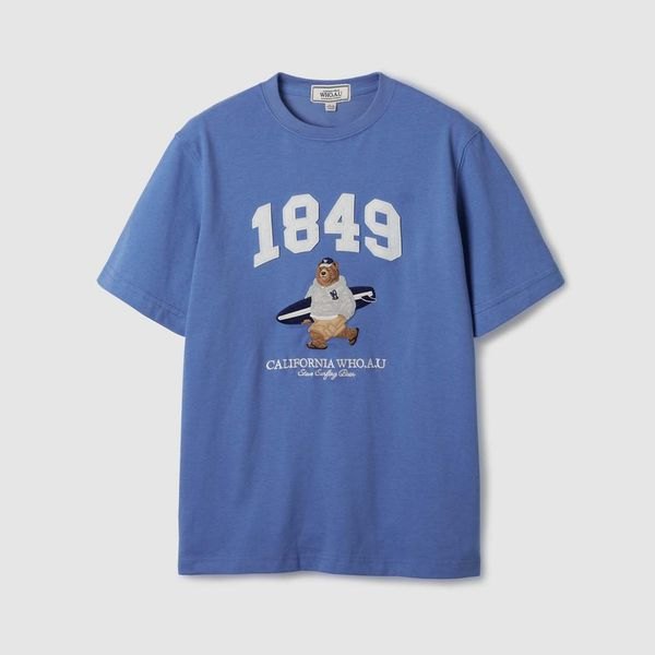 WHO.A.U 1849 STEVE PATCH SHORT SLEEVE TSHIRT