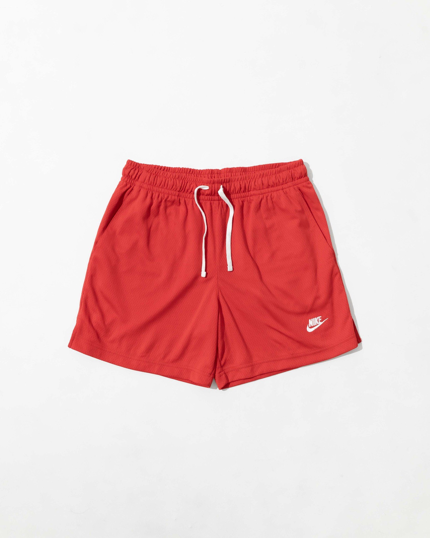 NIK.E SHORT.S STANDARD MESH SMALL LOGO SHORT - RED - S