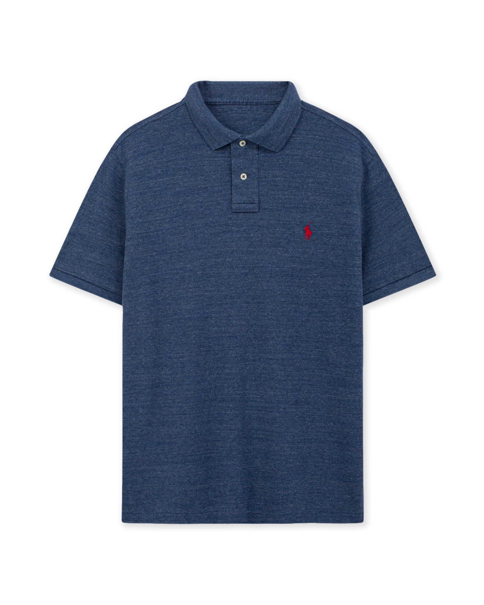 POL.O RALP.H LAURE.N LIGHT WASH RED PONY POLO SHIRT