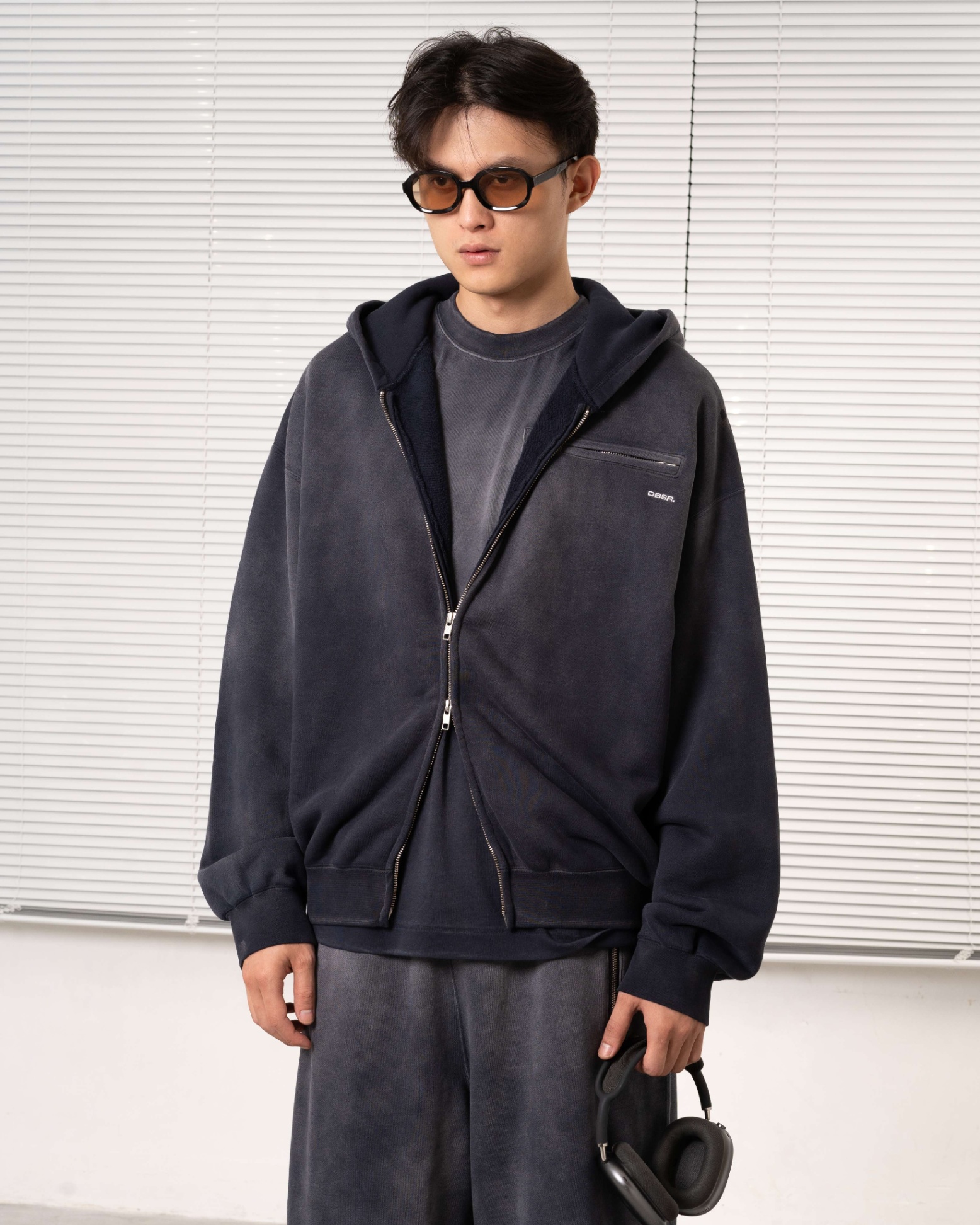 DBSR. WASH ZIP HOODED