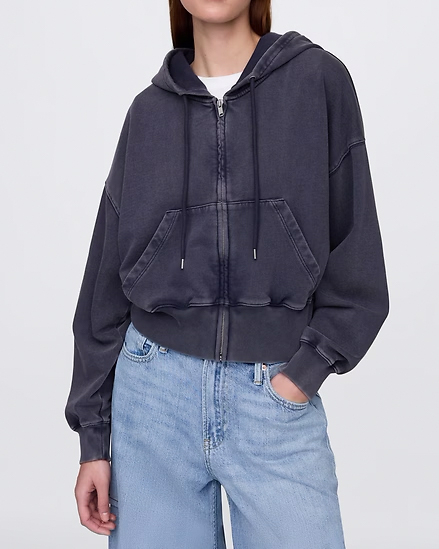 GP BASSIC CROP HOODIE