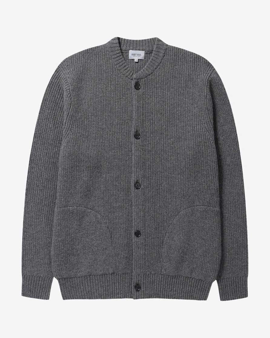 SERI NECK KNIT CARDIGAN