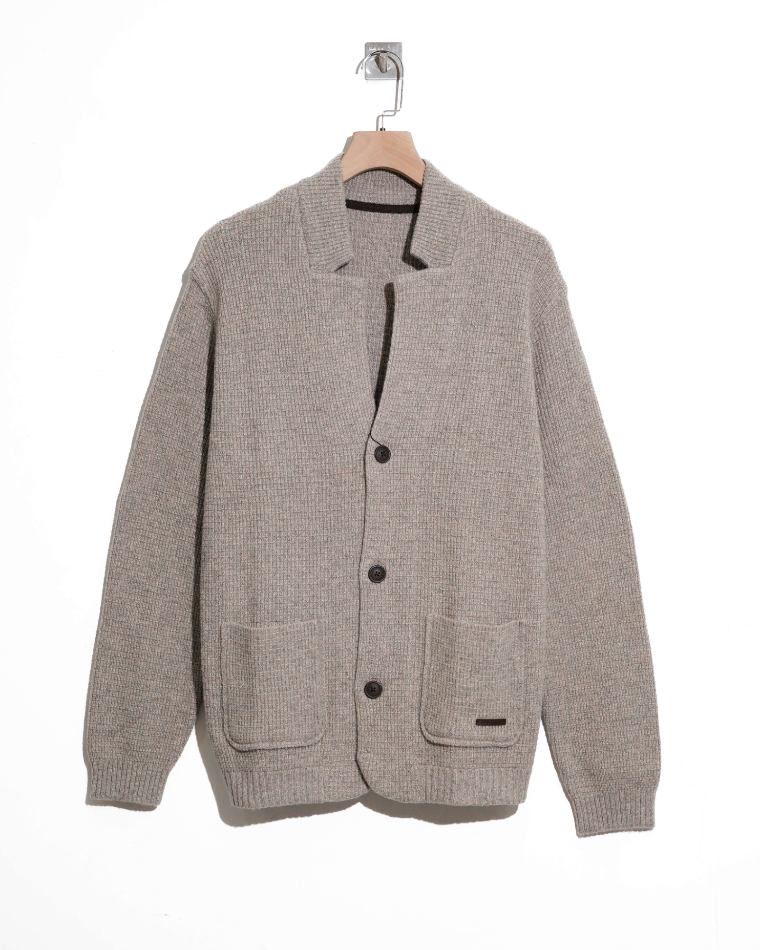 HENR COTTON'S BUTTON KNIT CARDIGAN