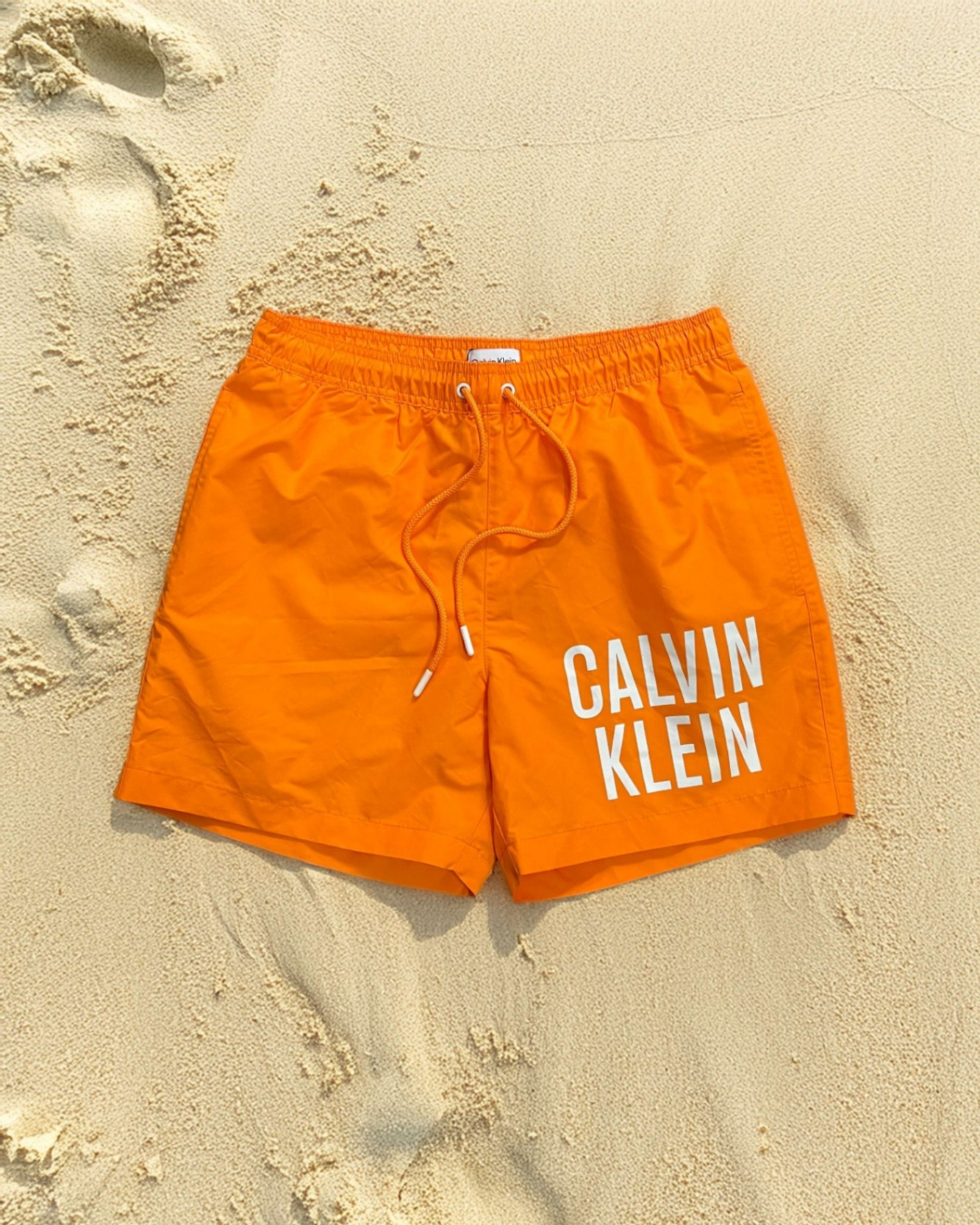 CALV.IN KLEI.N DRAWSTRINGS FIT BIG LG SWIMMING TRUNKS - B