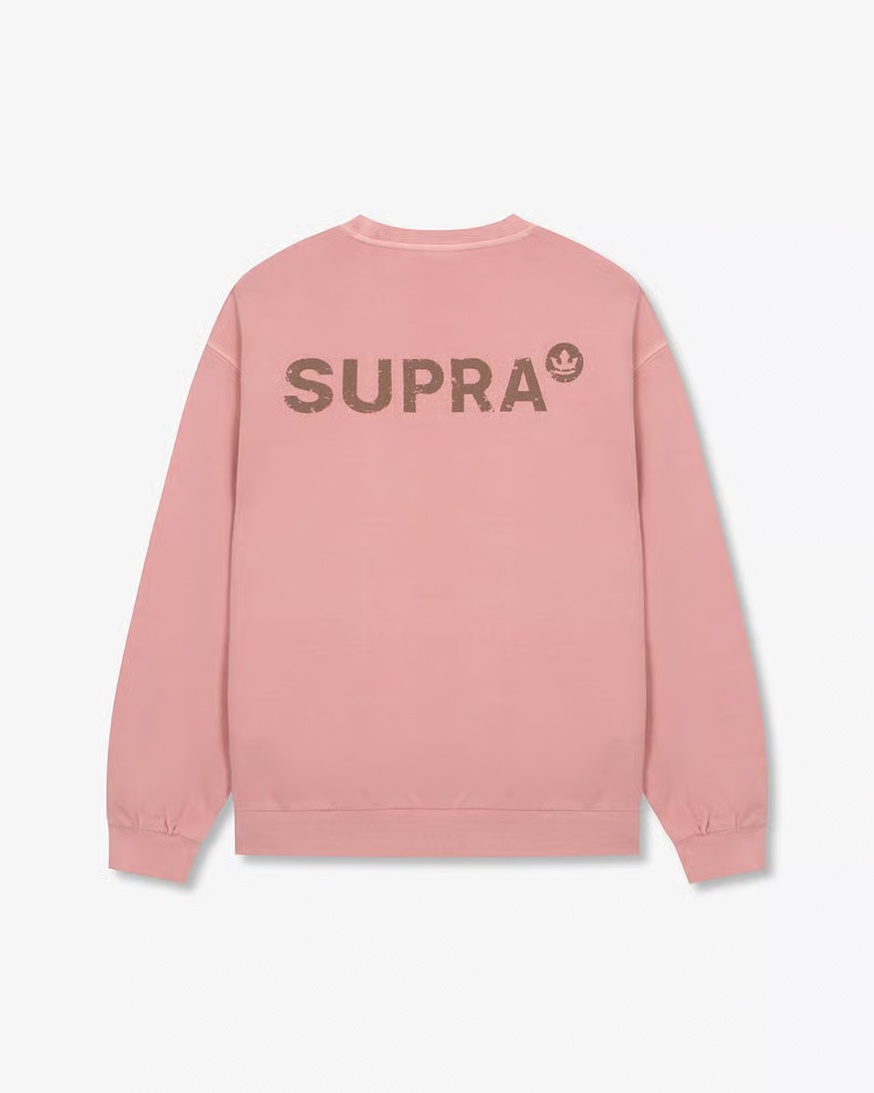SUPRA GARMENT DYEING SWEATER