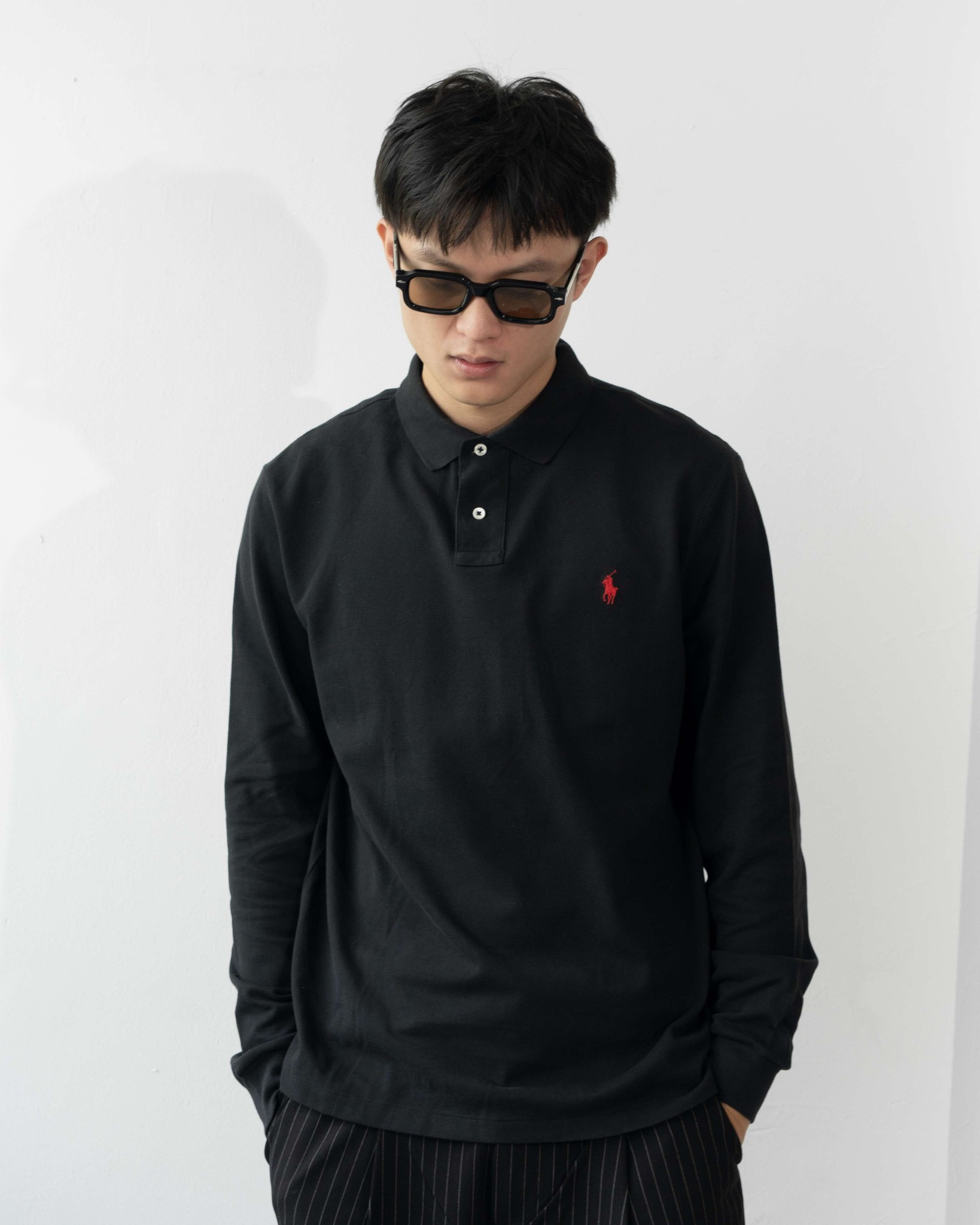 POLO RALPH LAUREN LONG-SLEEEVED POLO SHIRT