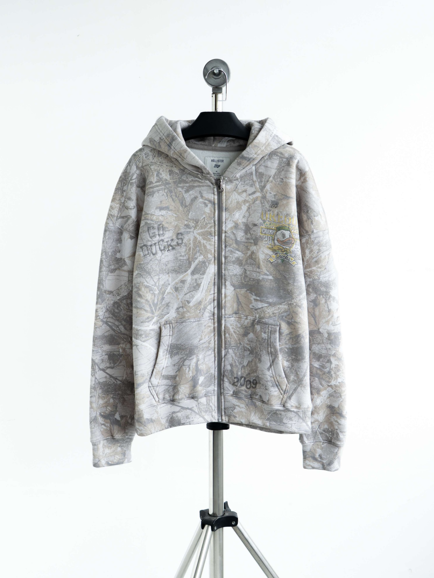 HOLLISTER OREGON DUCK HOODIE ZIP