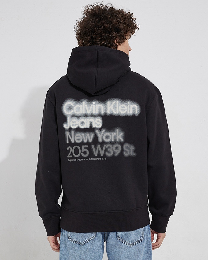 CVJ LOGO PRINTED LONG SlEEVES HOODIE