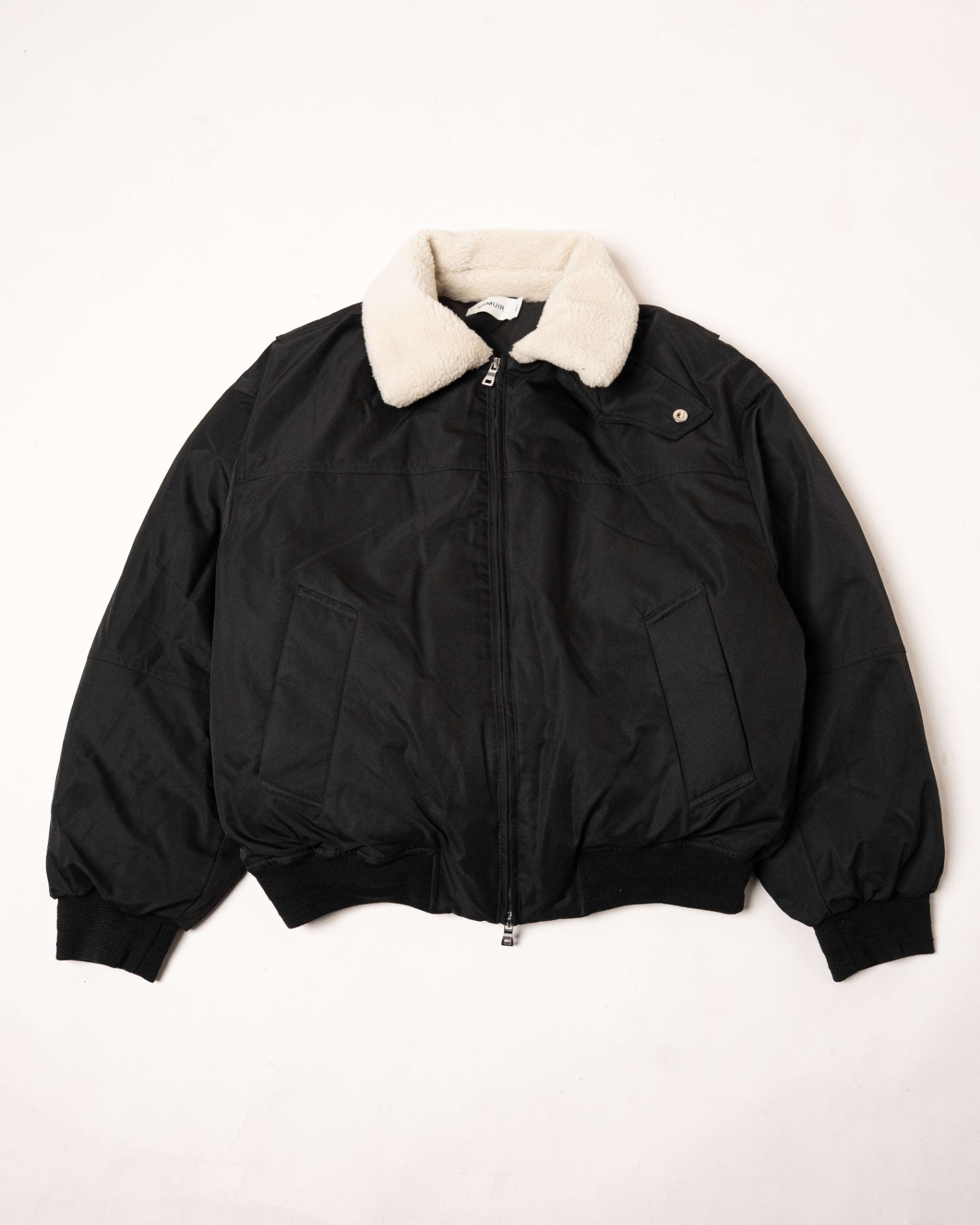 KIIMUI.R FLEECE NECK PUFFER JACKET