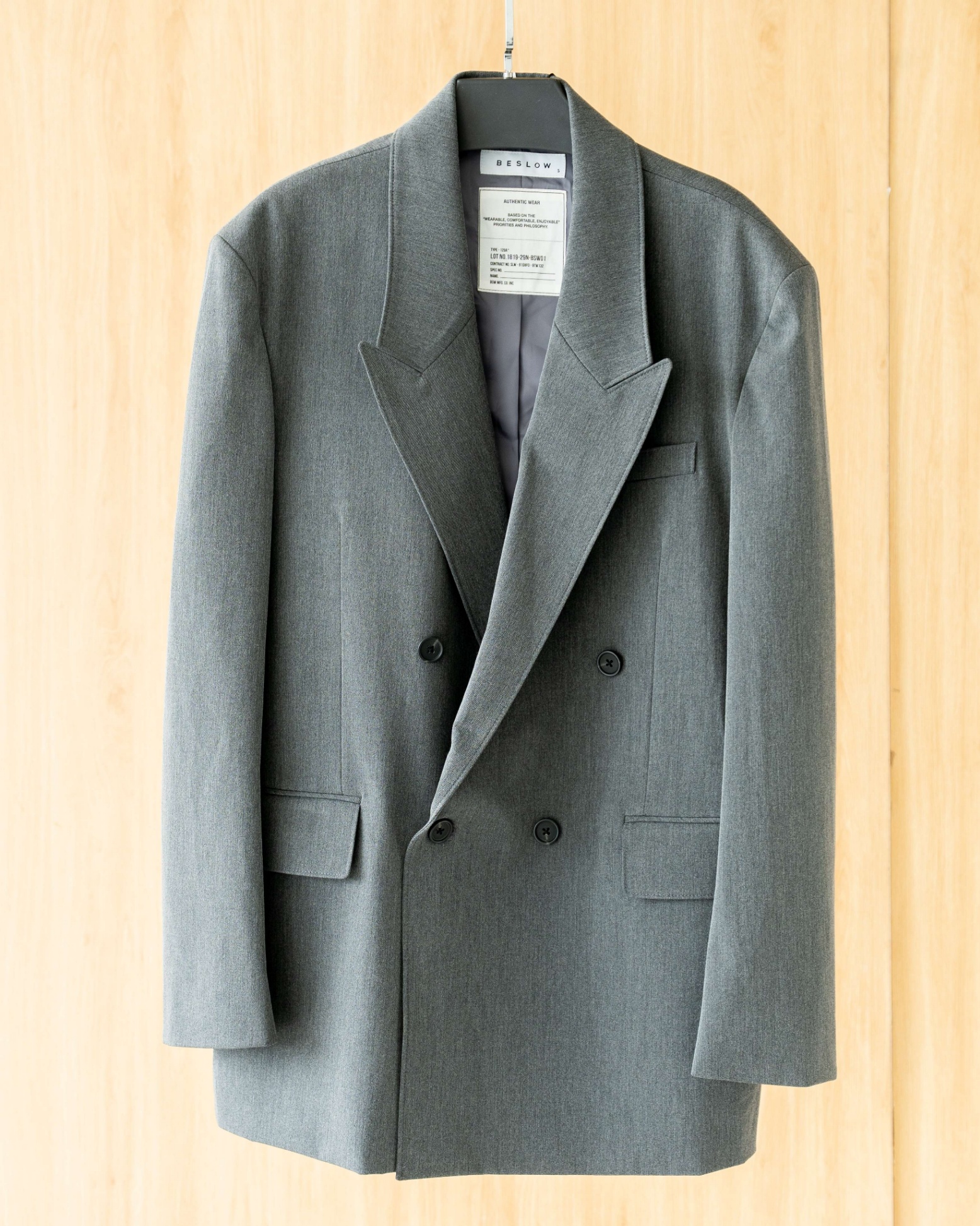 BESLO.W OVER SIZE BLAZER JACKET