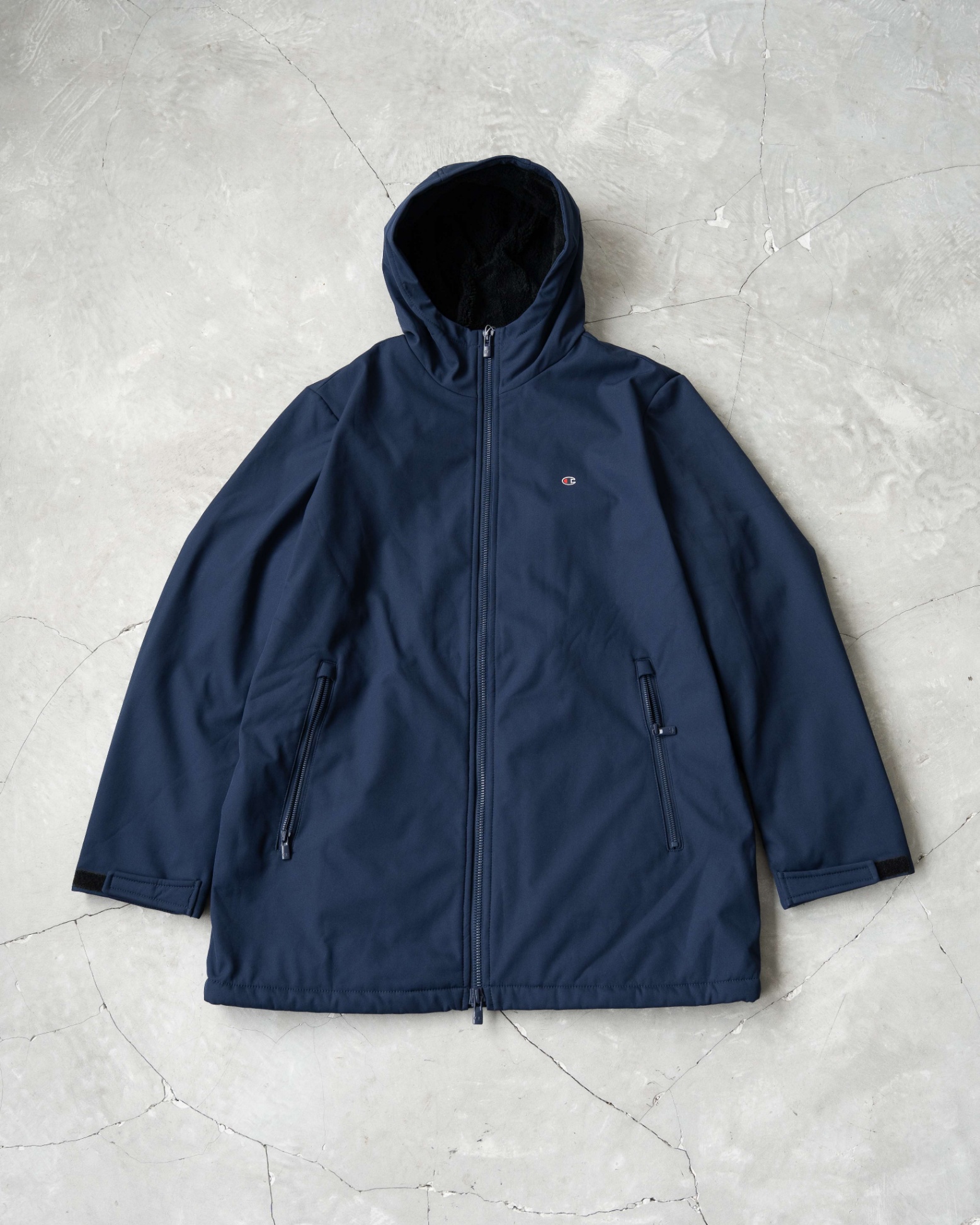 CHAM SPORT SHELL HOODY ZIP PARKA JACKET
