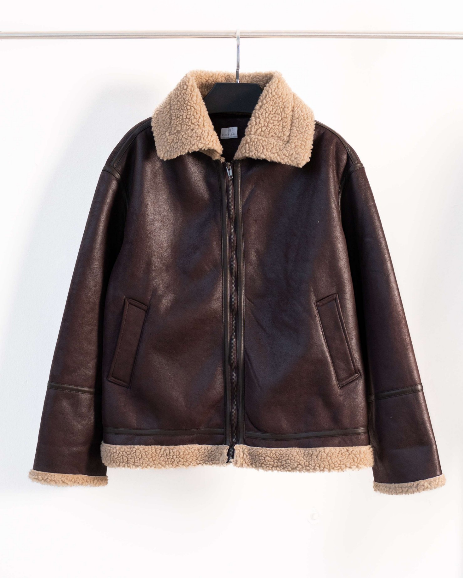 SIST ZIPUP LEATHER JACKET