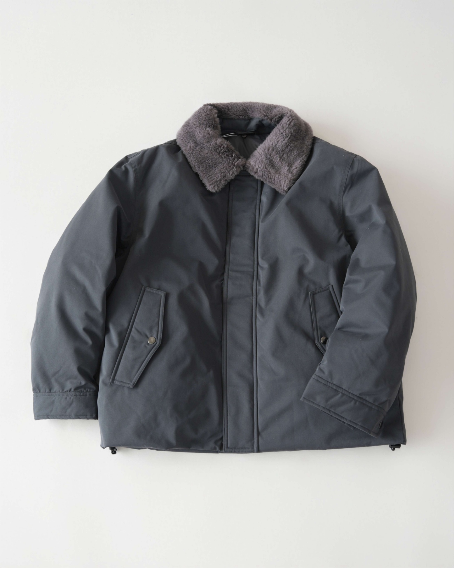CONCEPTS11 SHIRRING COLLAR DOWN JACKET