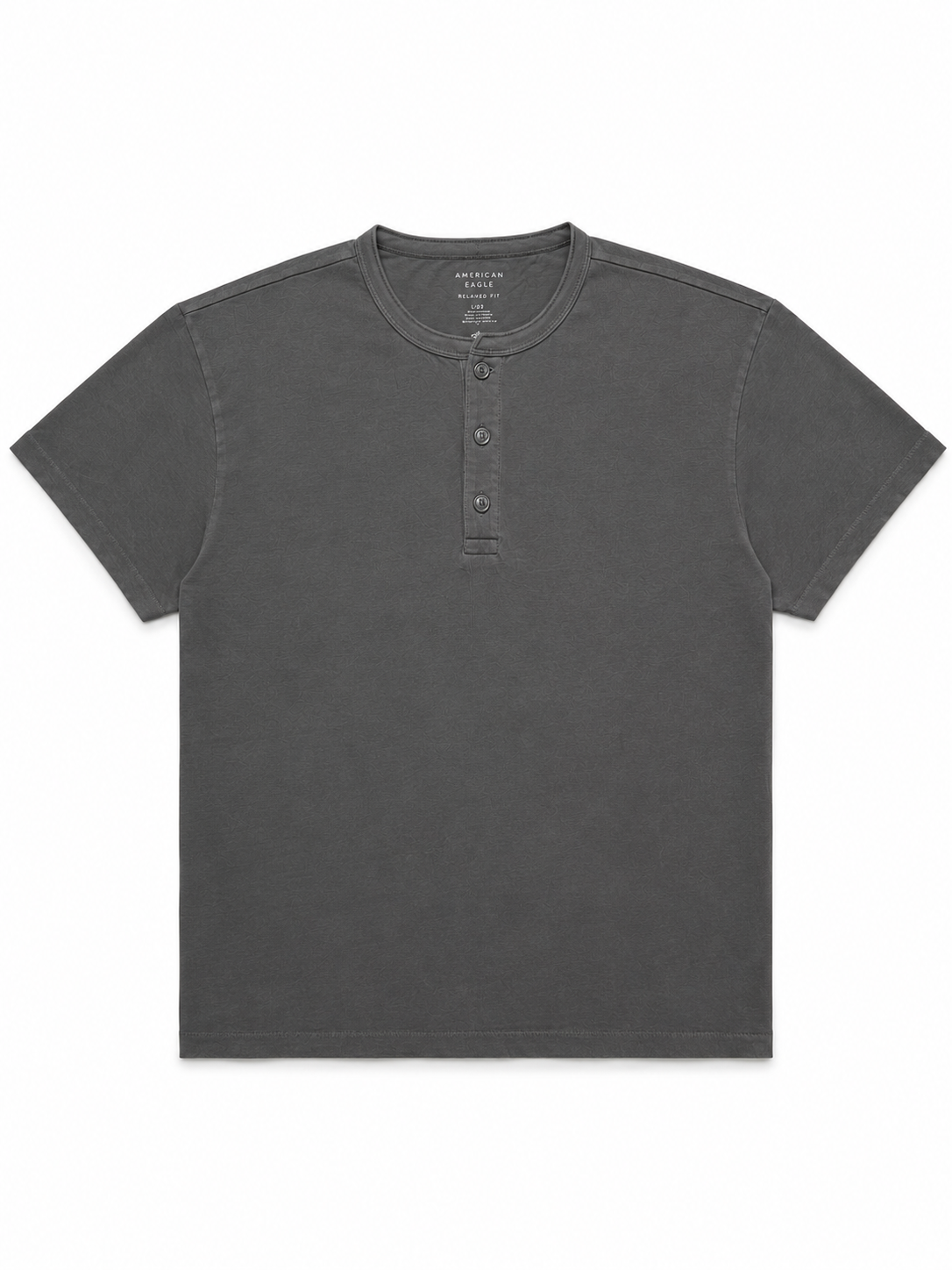 AE RELAXED FIT HENLEY NECK SHORT SLEEVES