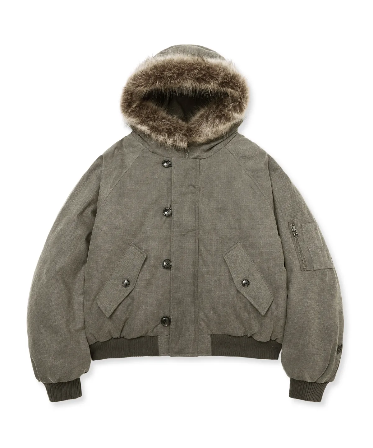 BB CAMO HOOD N2B PARKA JACKET