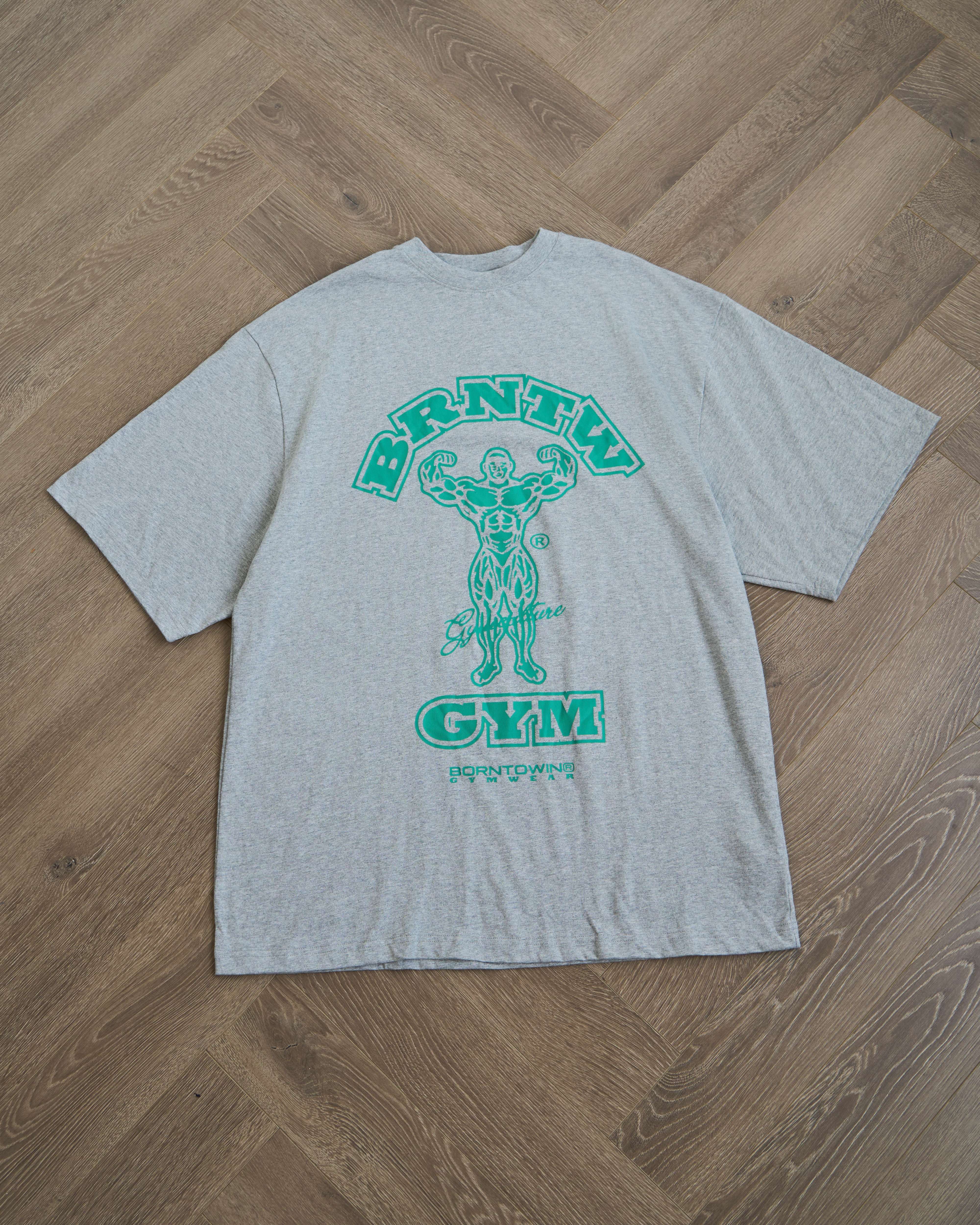 BORN GRAPHIC GYM OVER SIZE TSHIRT
