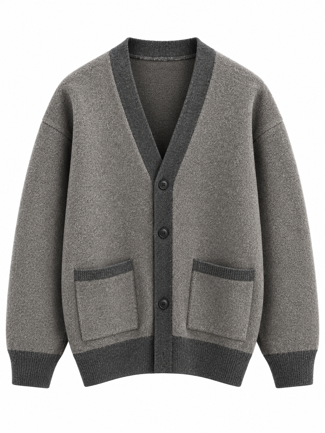 CADIGAN BUTTON KNIT ML 60