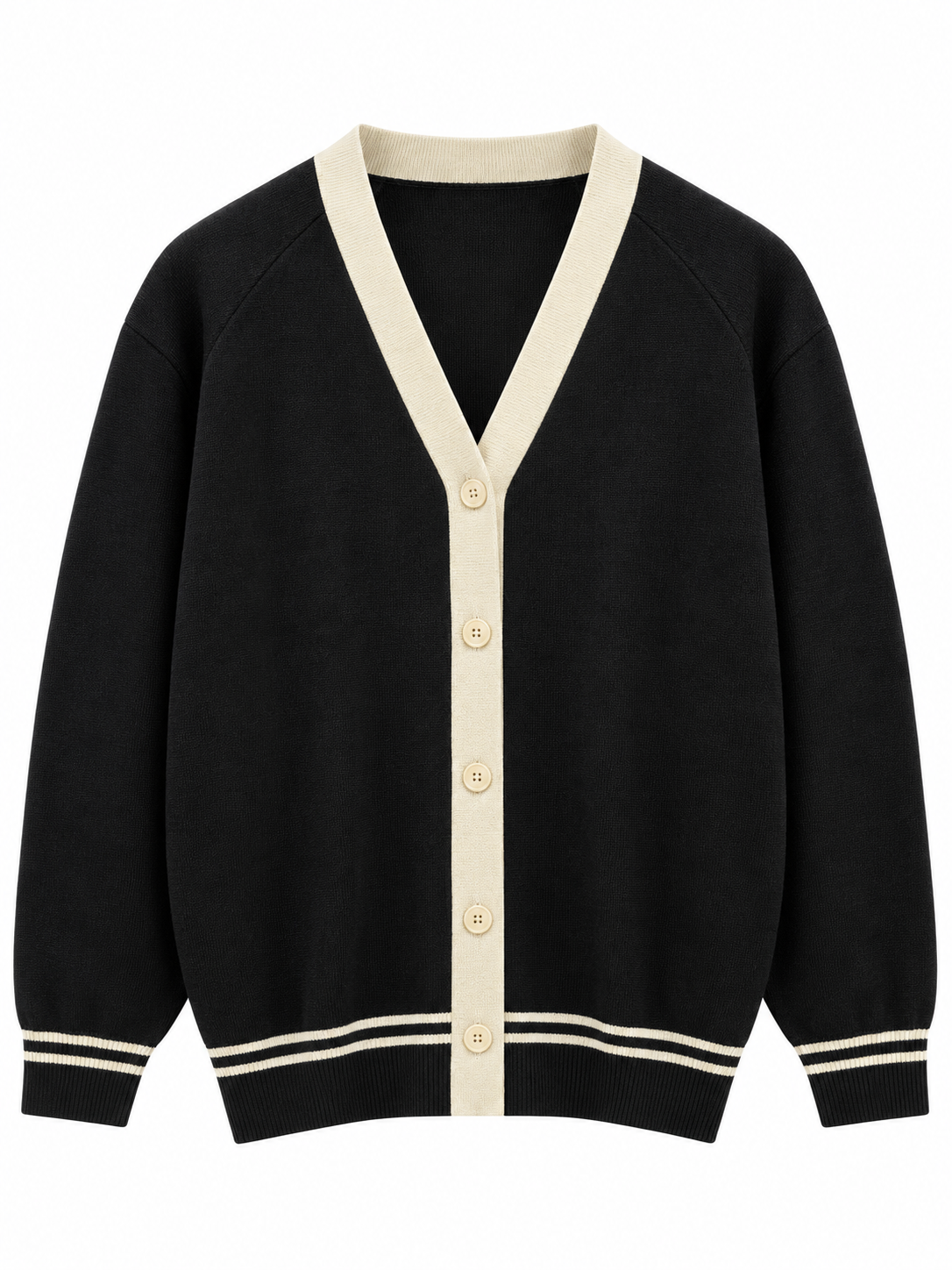 CARDIGAN BUTTON LINE KNIT ML 07