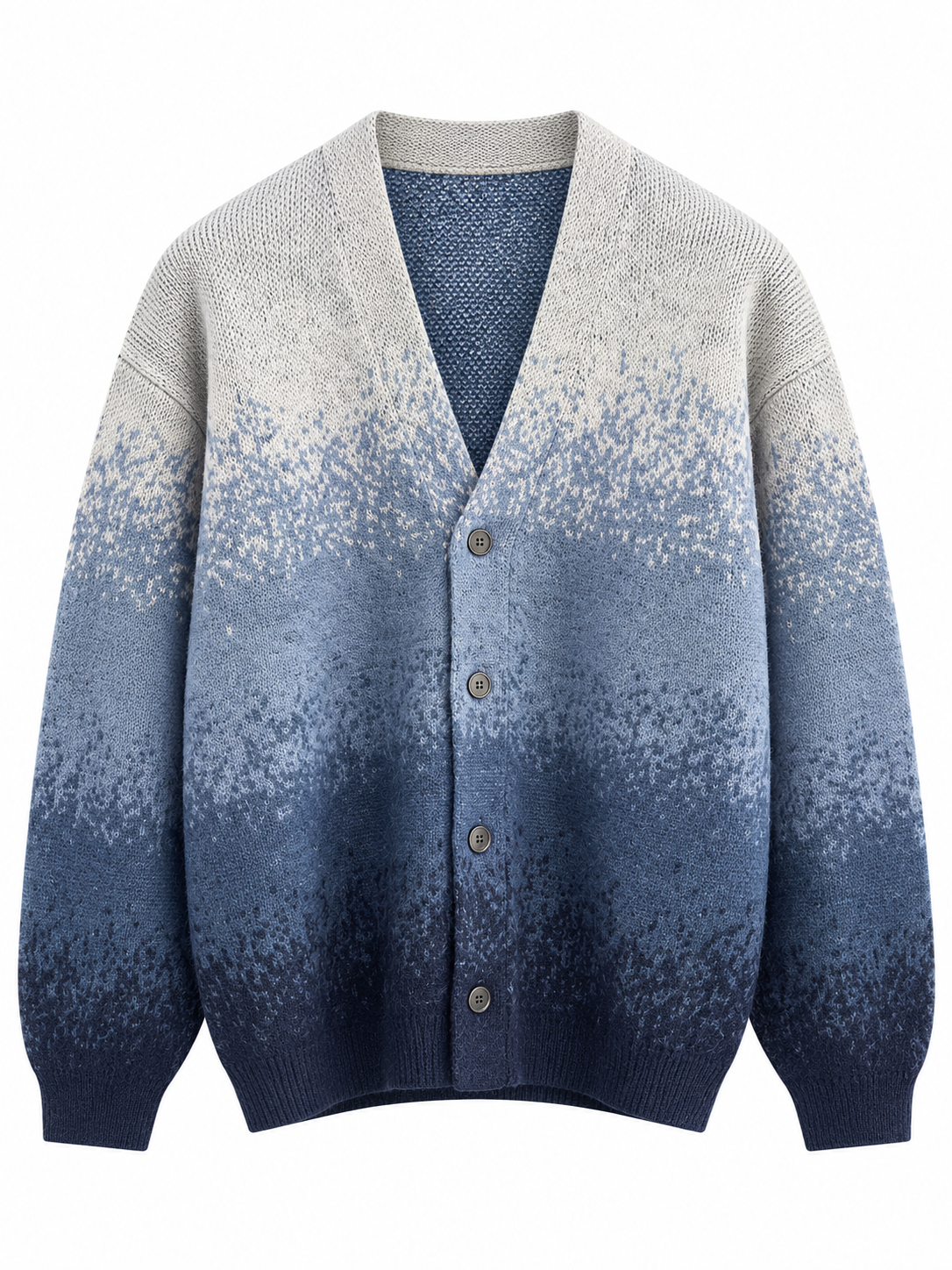 CARDIGAN TIE-DYE BUTTON KNIT ML 26