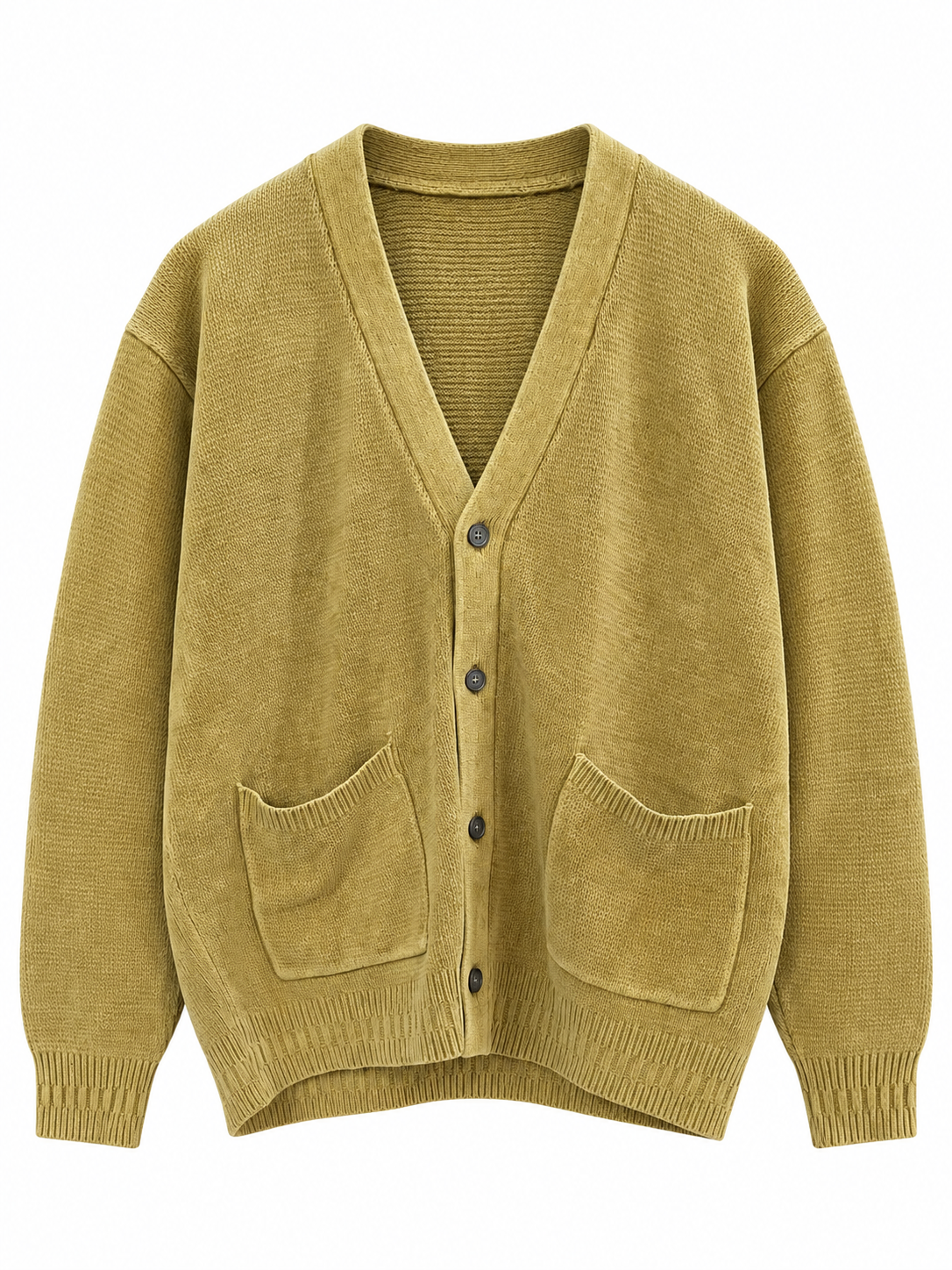 CARDIGAN WASH BUTTON KNIT ML 10