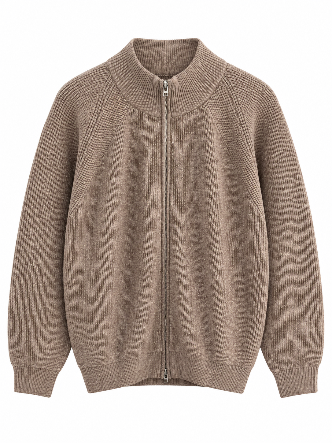 CARDIGAN ZIP KNIT ML 24