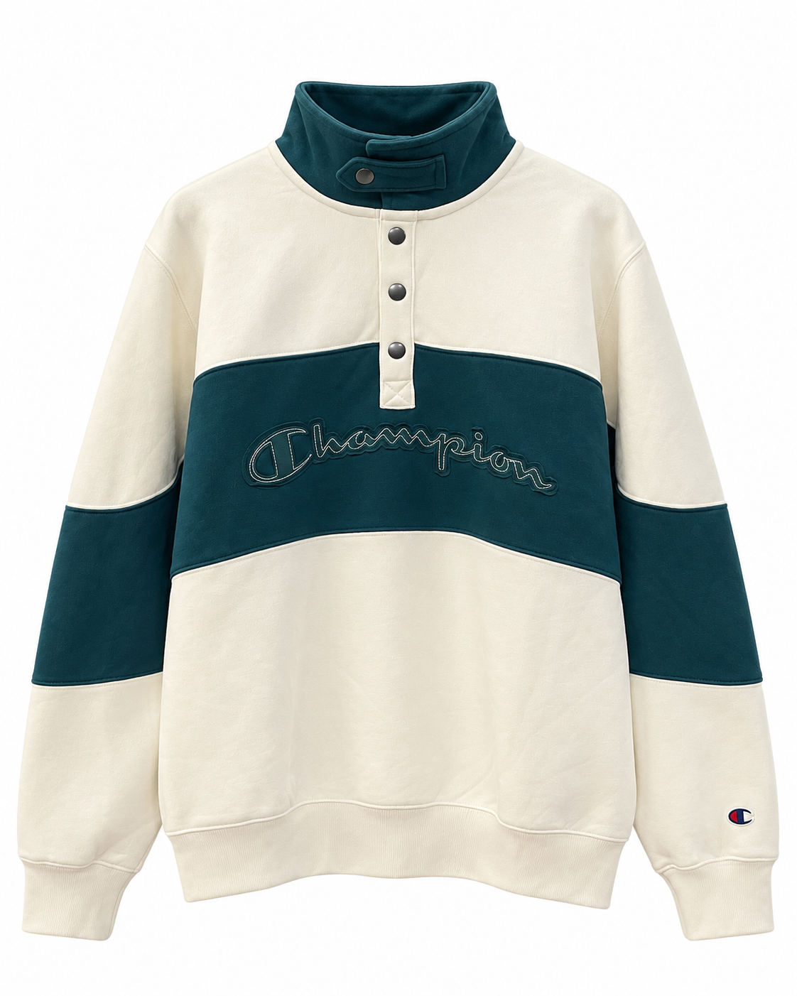 CHAM 1/4 SNAP FLEECE MOCKNECK