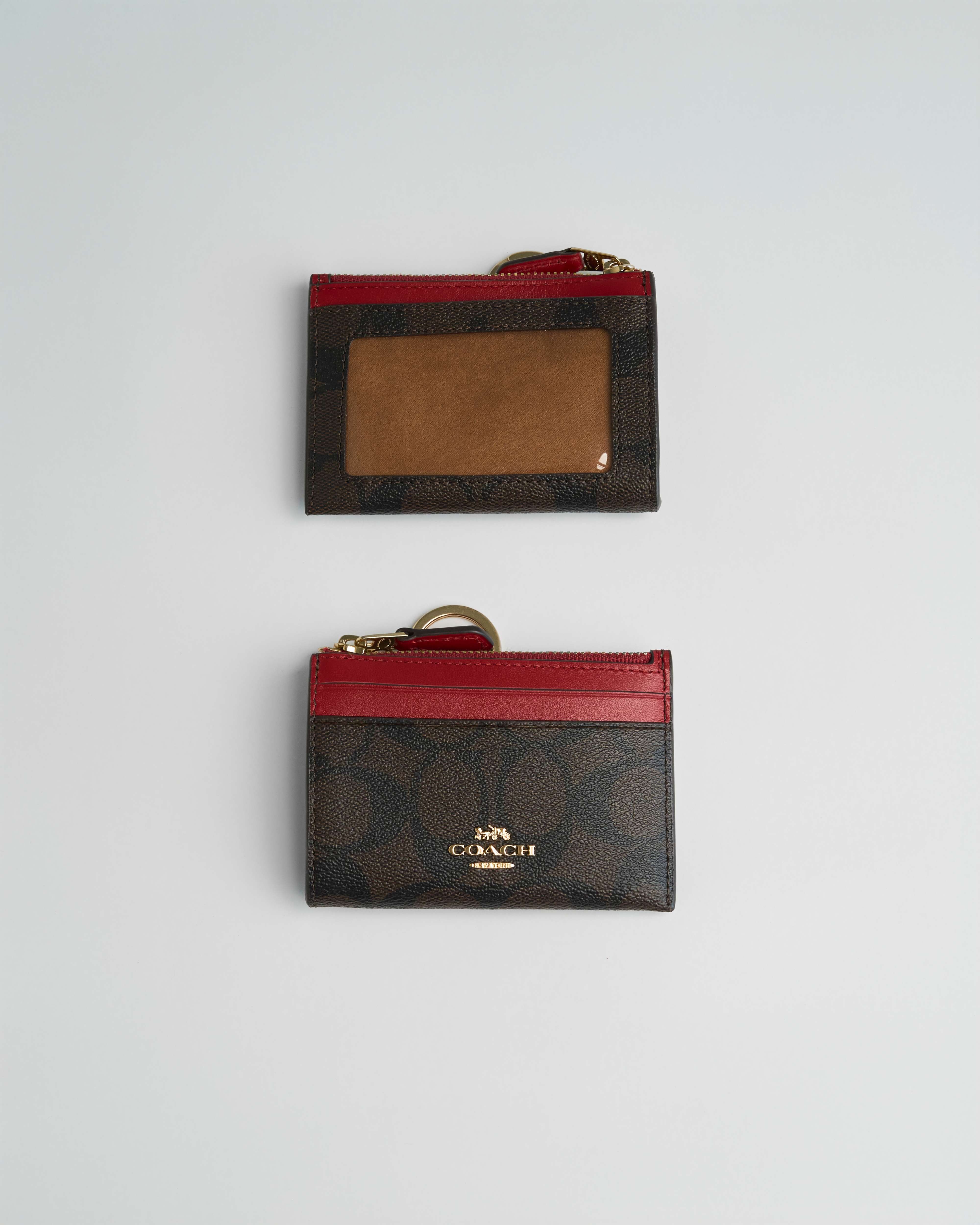 COA MINI SKINNY CASE - BROWN/RED