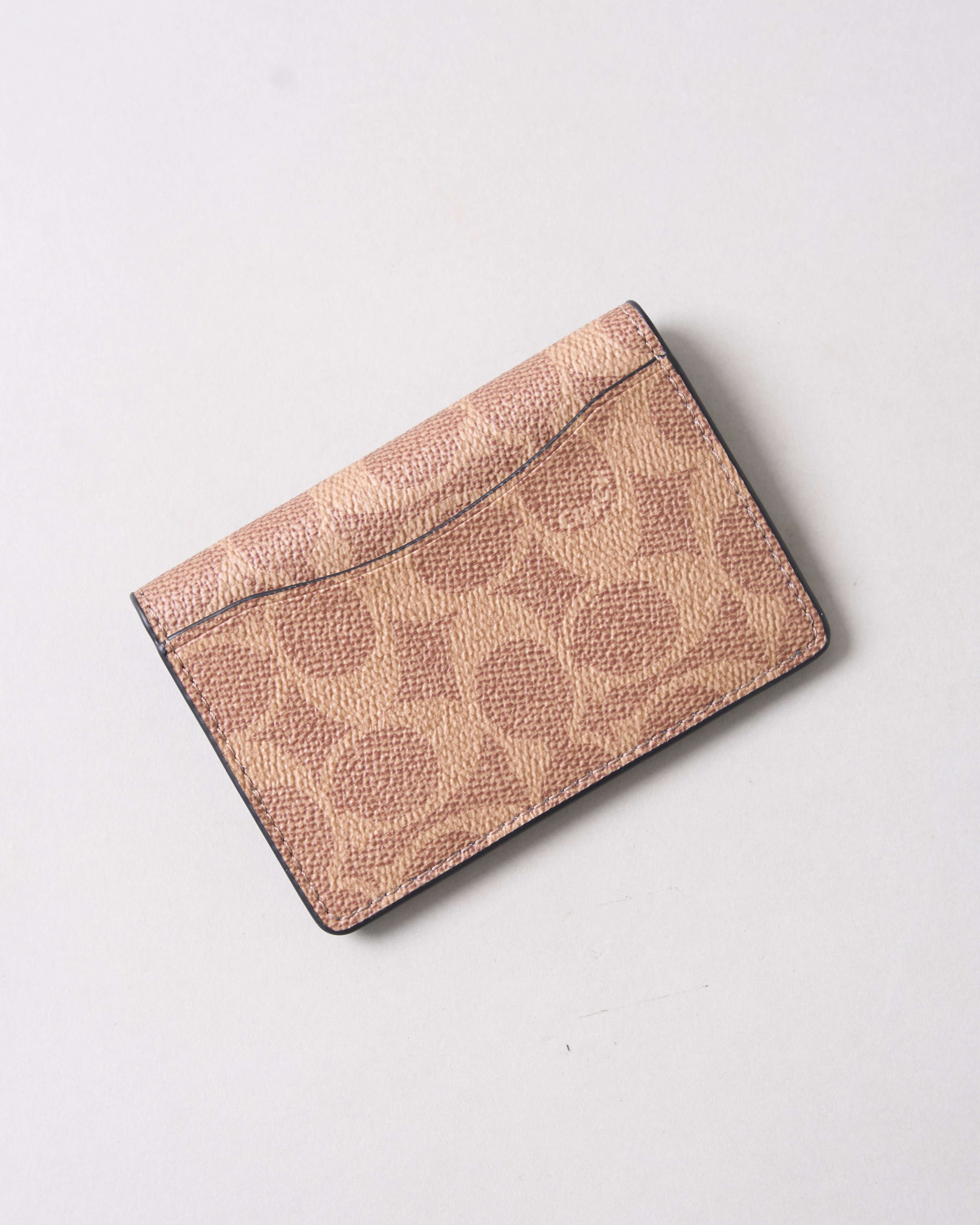 COA MONO HOLDER CARD - BROWN