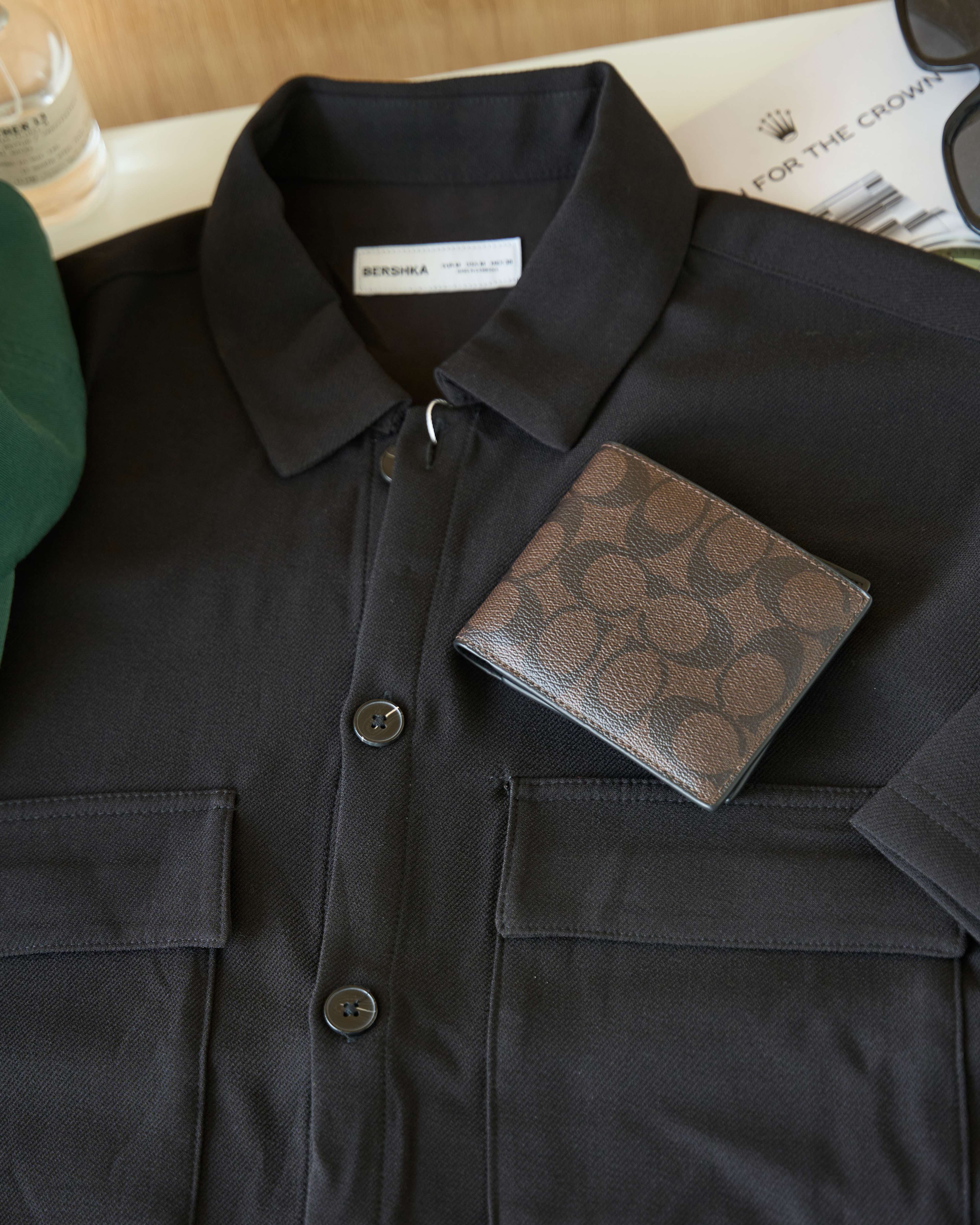 COACK SIGNATURE LEATHER WALLET - 1