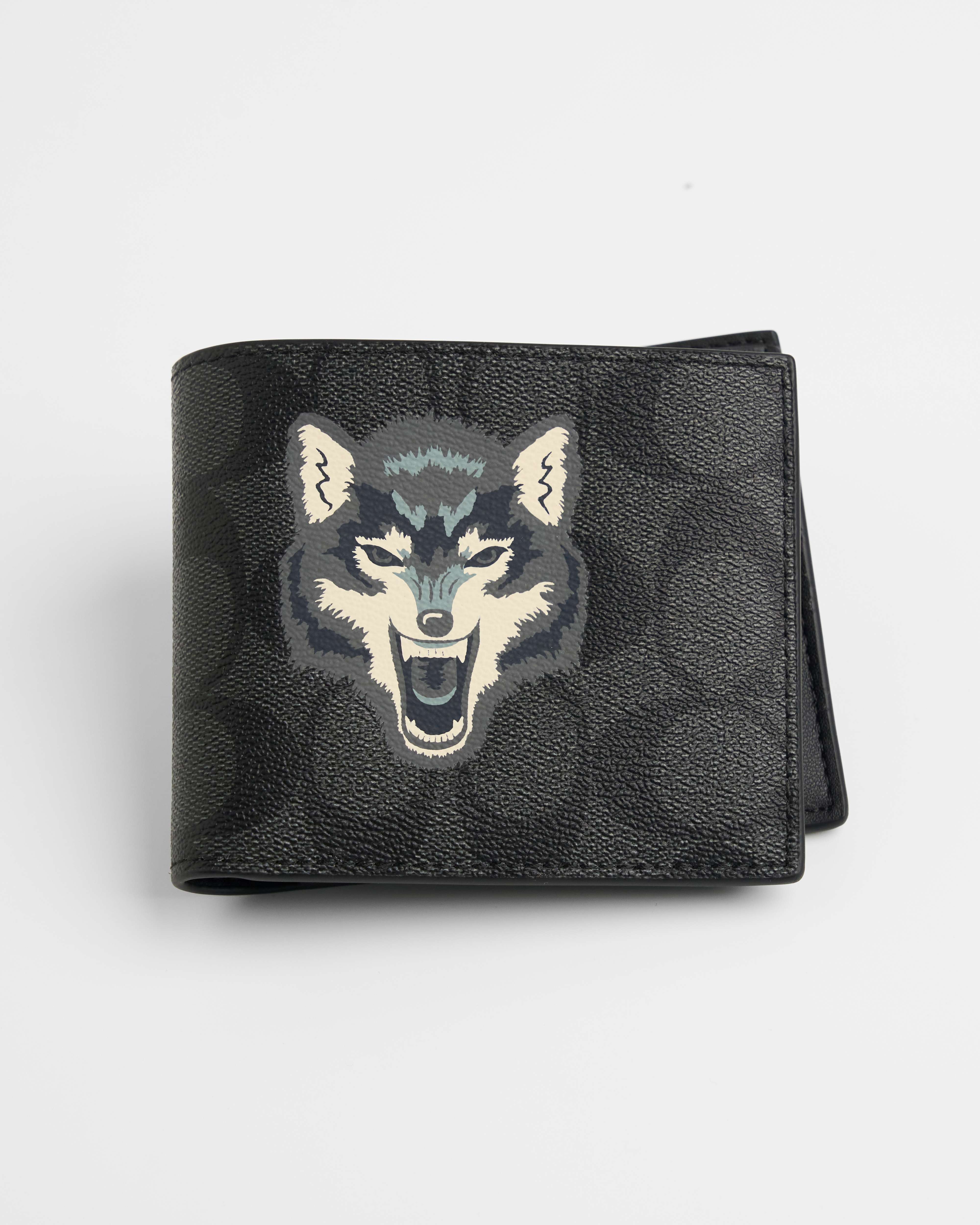 COACK SIGNATURE LEATHER WALLET - 21