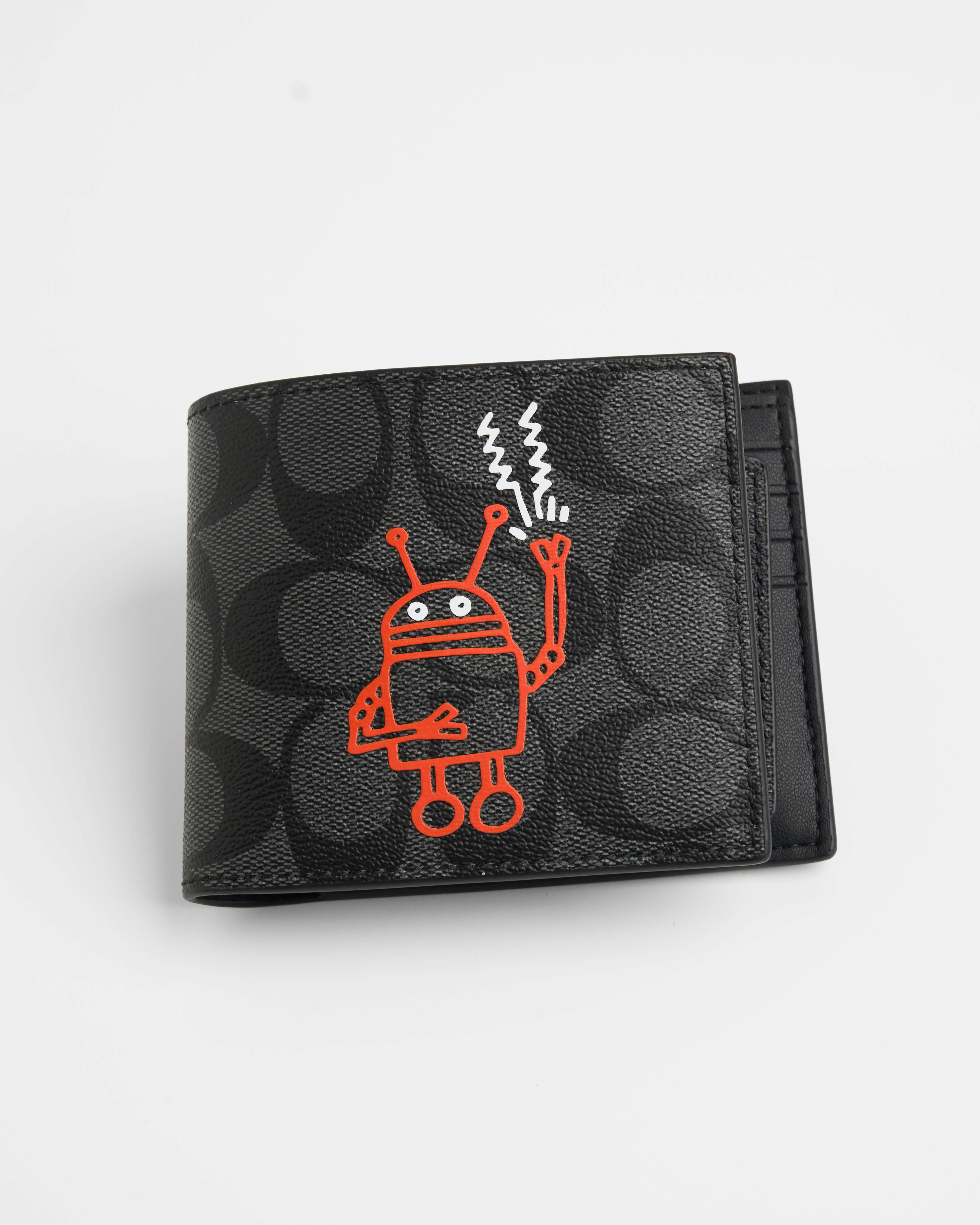 COACK SIGNATURE LEATHER WALLET - 3