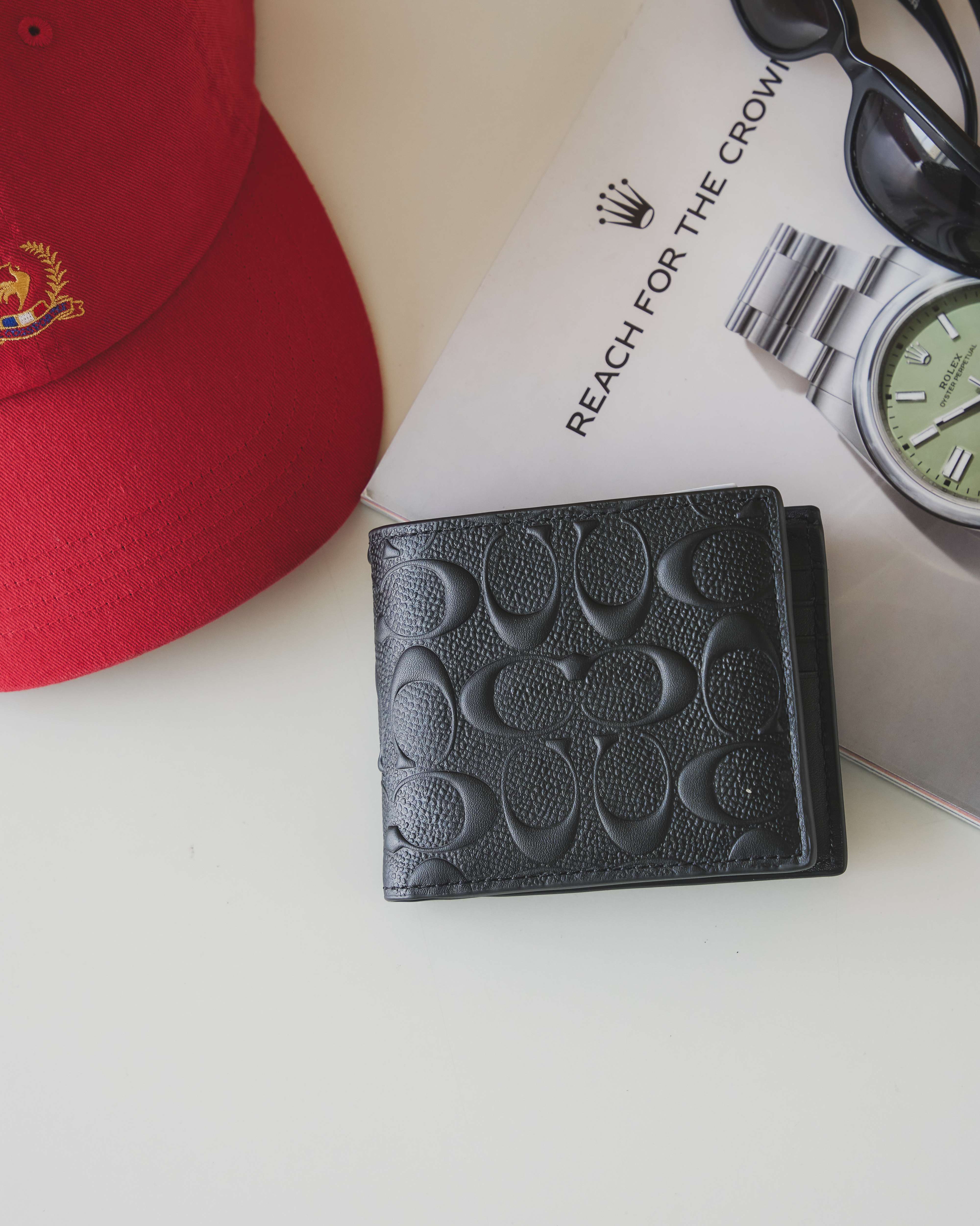 COACK SIGNATURE LEATHER WALLET - 5