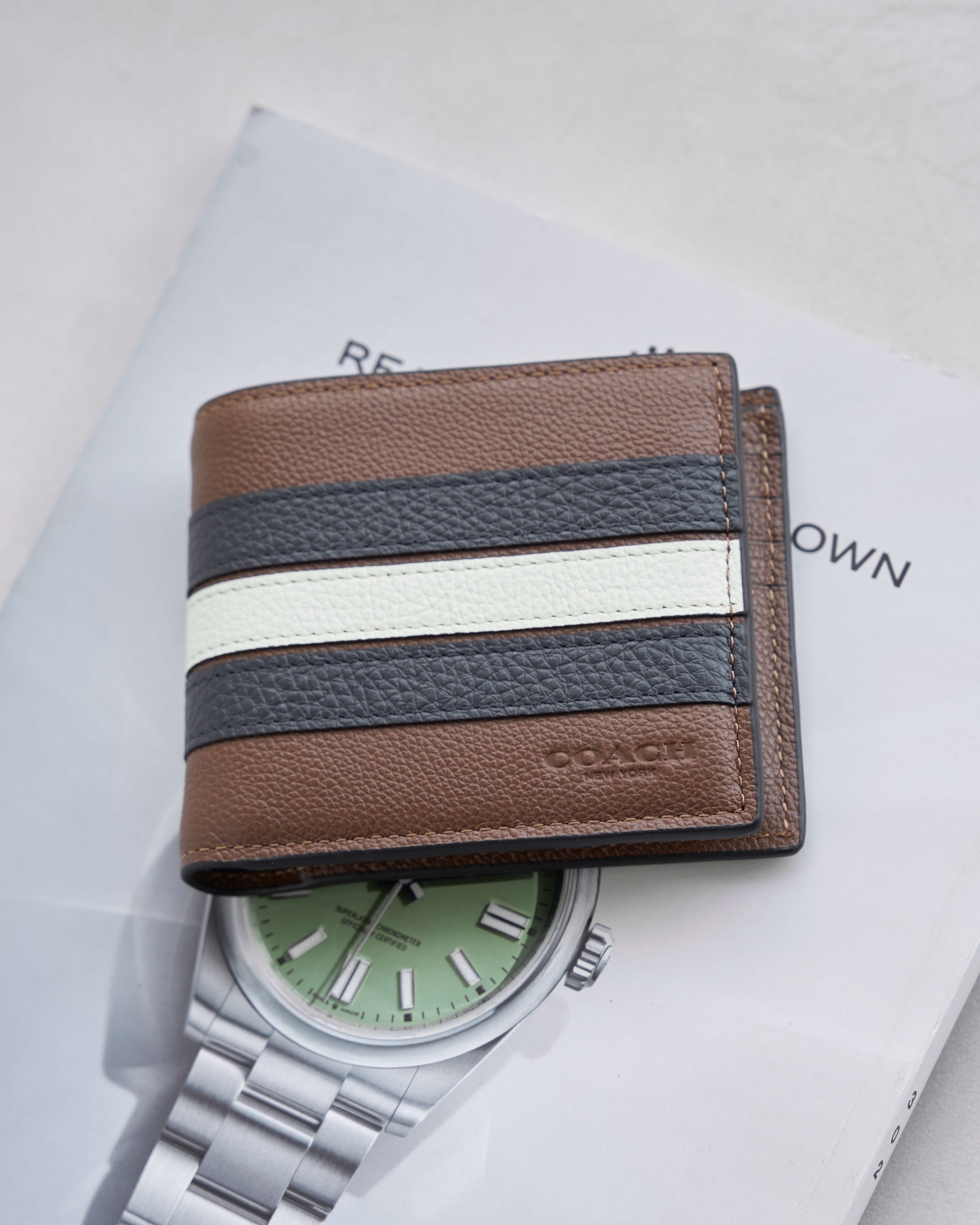 COACK SIGNATURE LEATHER WALLET - 8