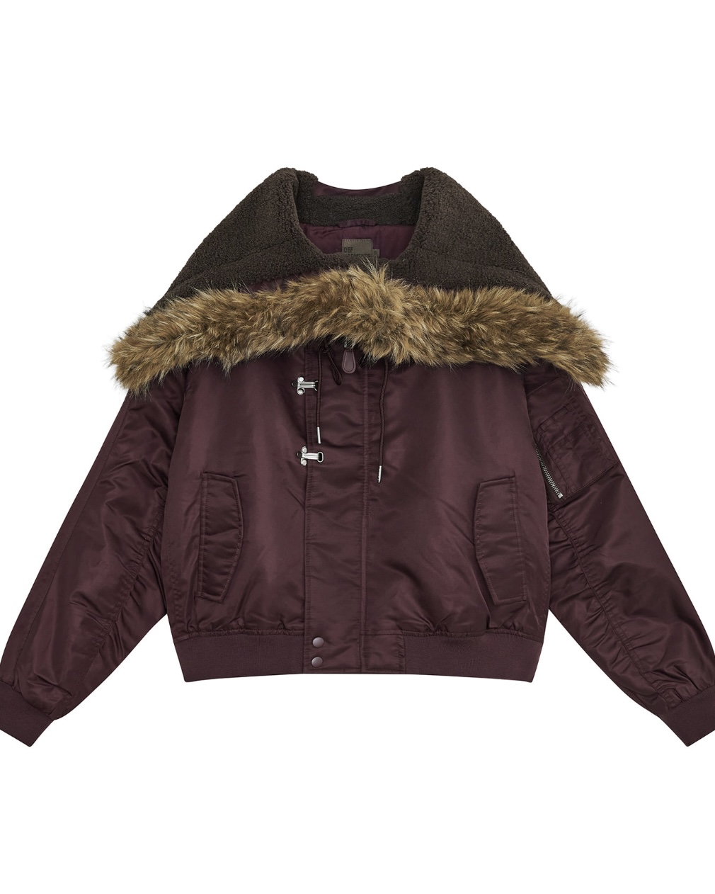 DEF. GRAMEN MA-1 HOOK FUR JACKET