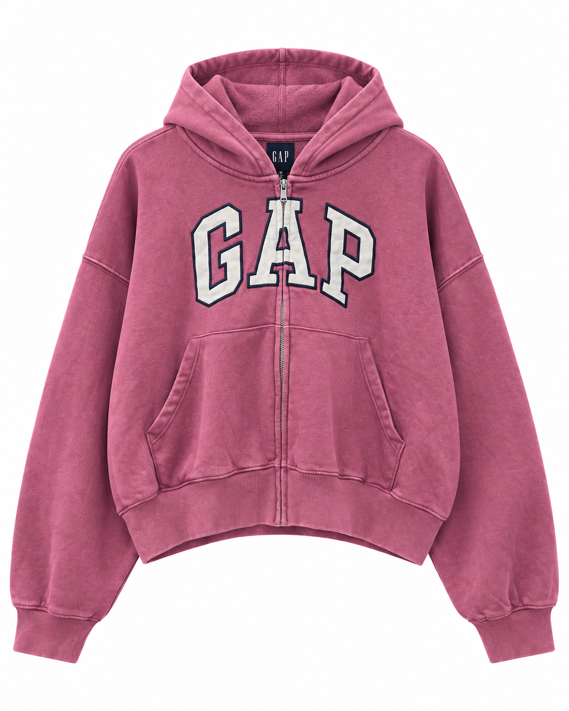 GA BOXY FIT BIG PATCH LOGO - DARK PINK